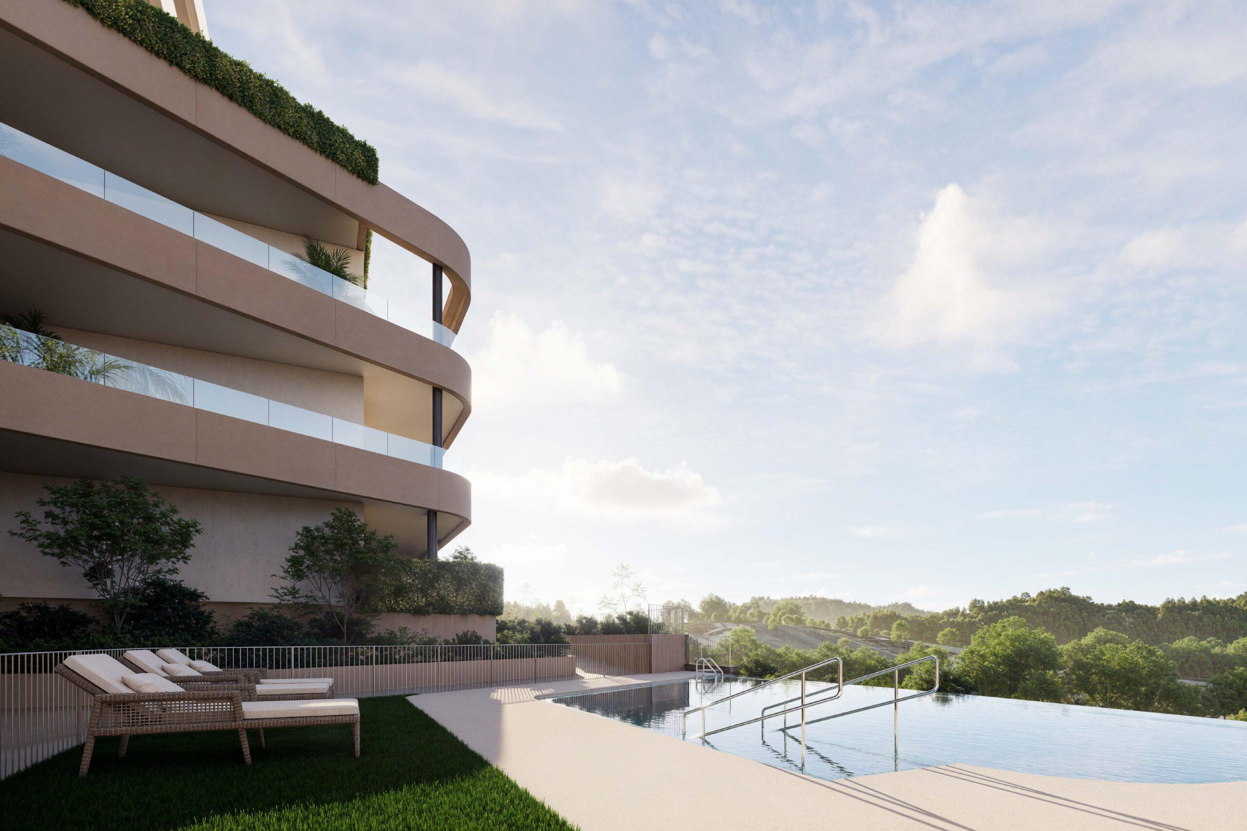 Third bedroom in 3-bedroom new-build apartment, Estepona Golf, Estepona