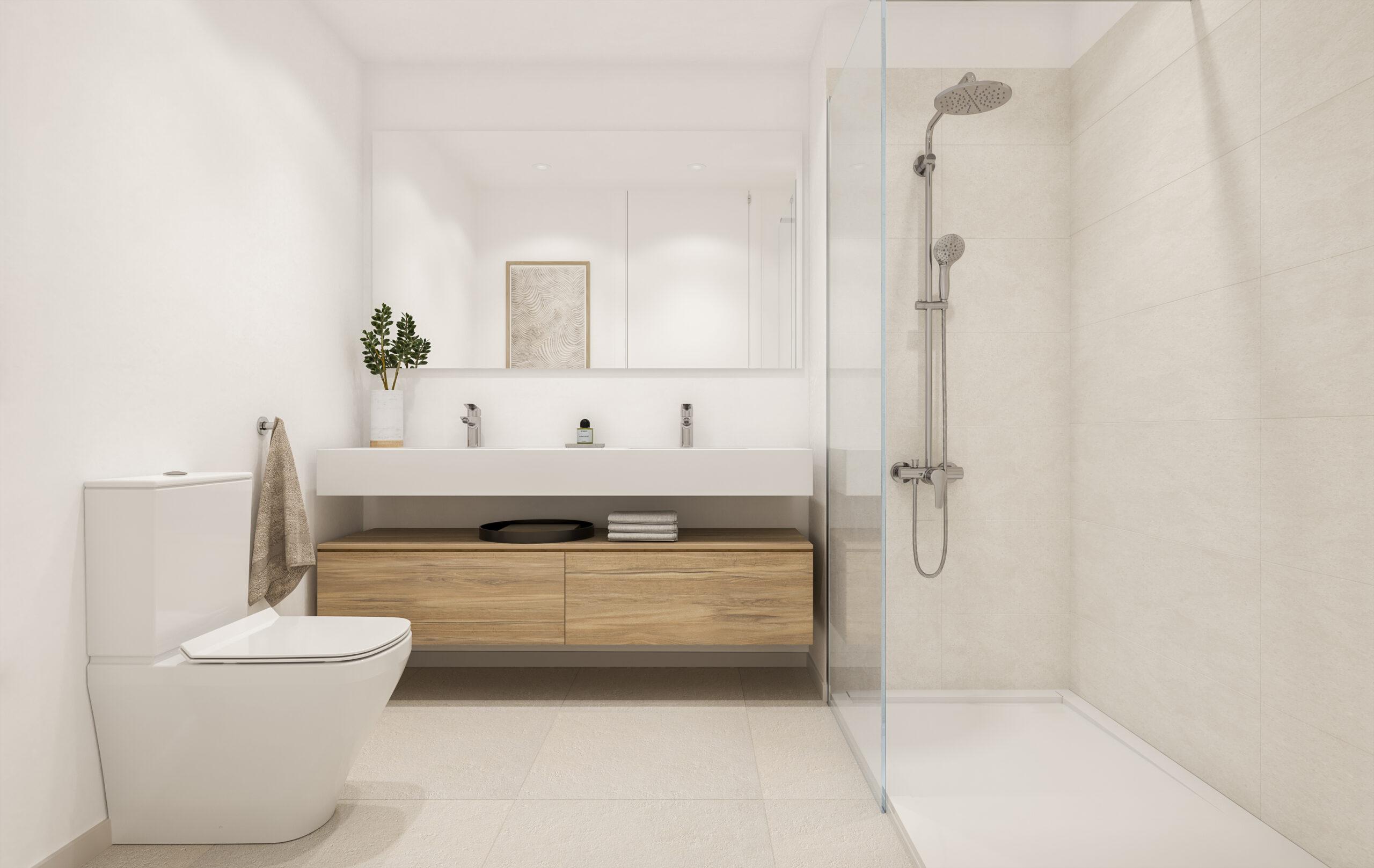 Hallway and entrance area in new-build apartment, Estepona Golf, Estepona