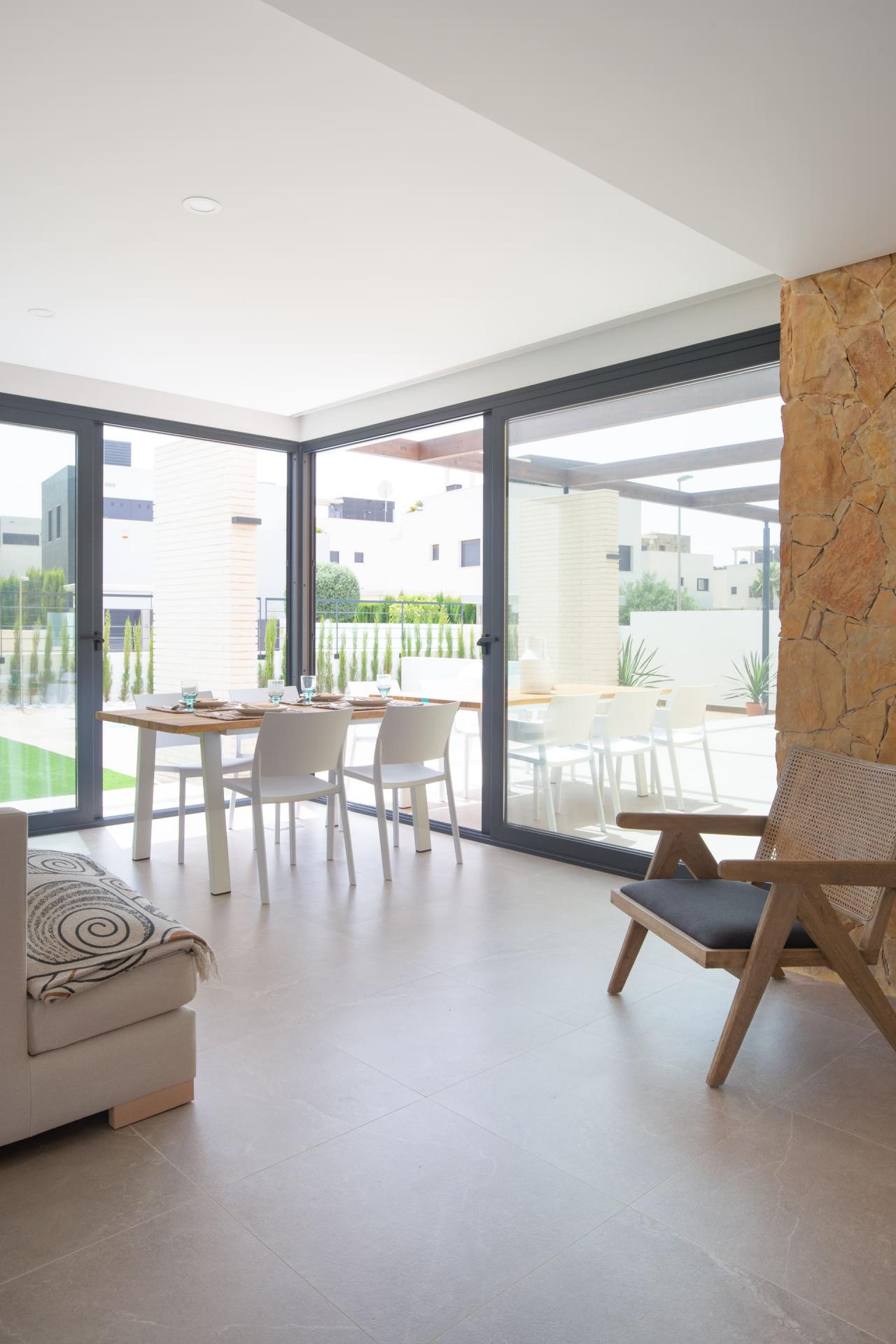 View from solarium of 4-bedroom villa, Campoamor