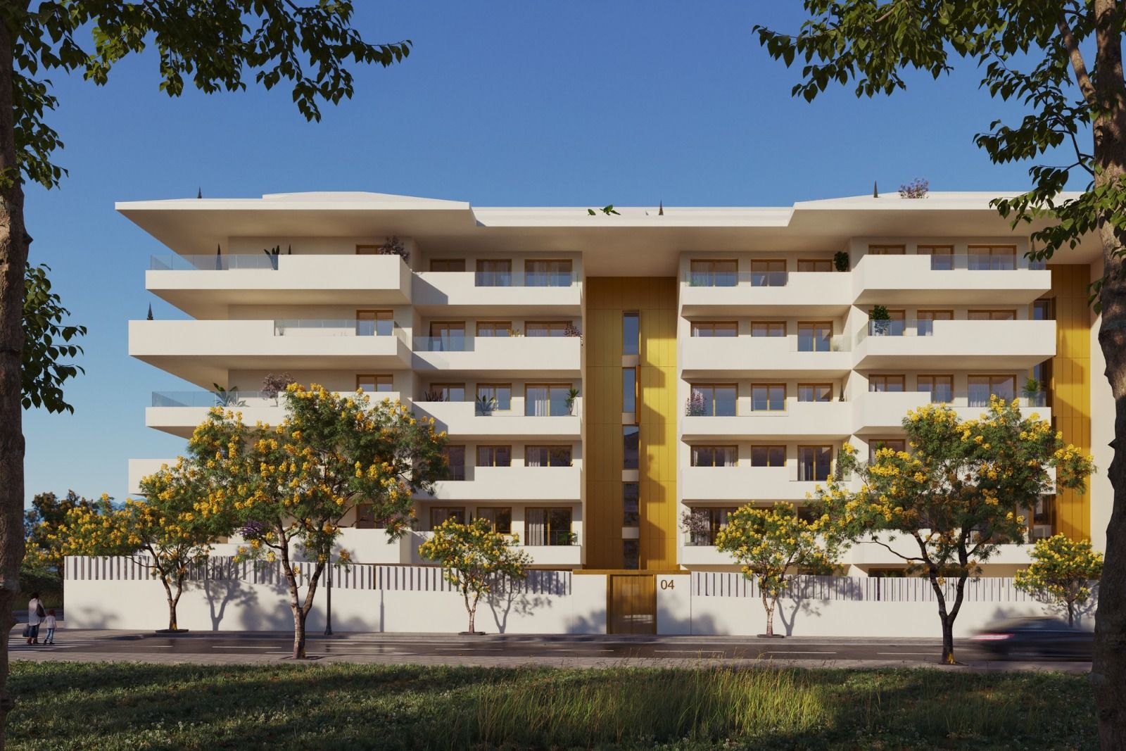 Street view of the penthouse in Los Pacos, Fuengirola