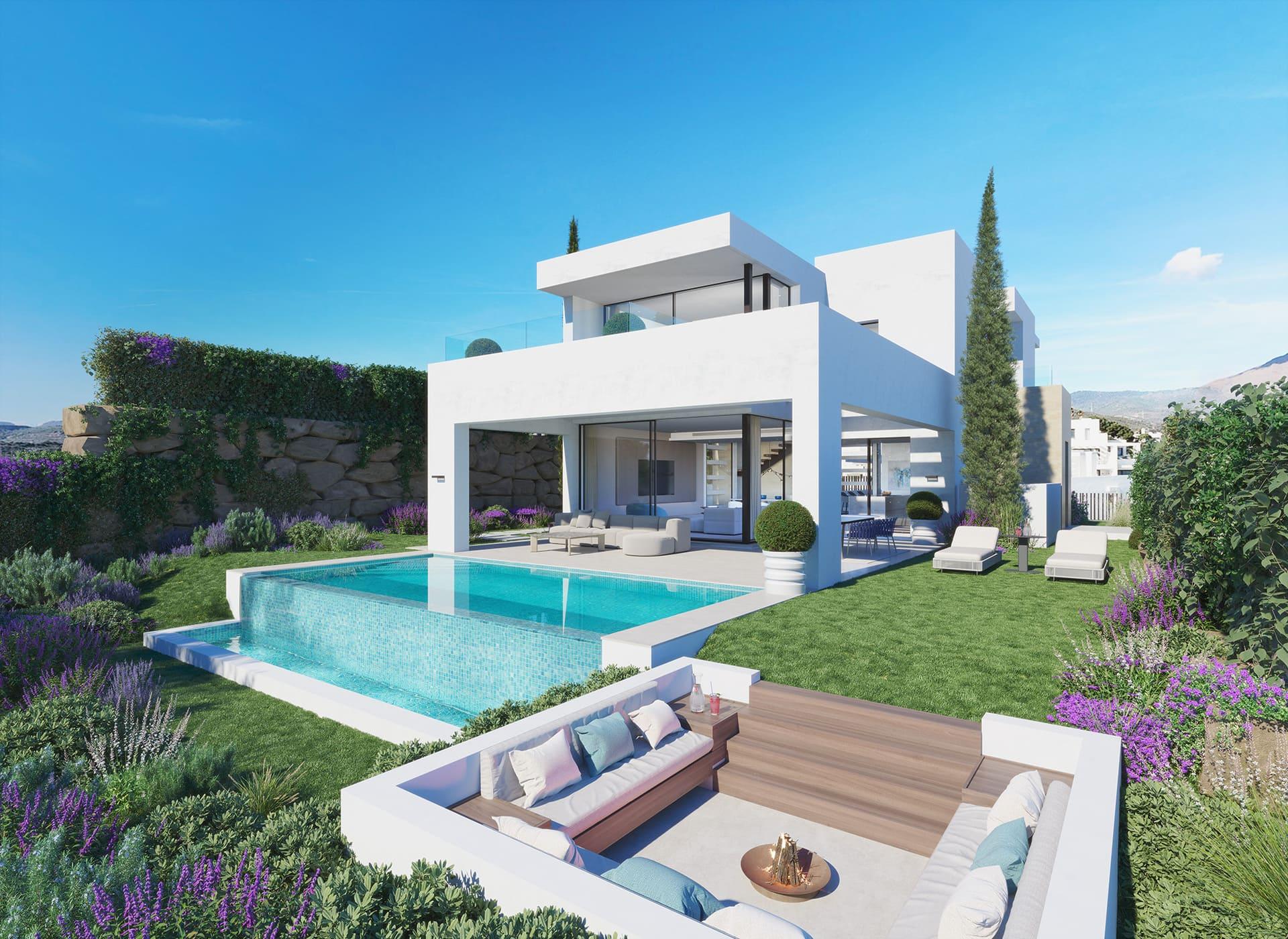 Kitchen in 3-bedroom villa, Estepona Golf, Estepona