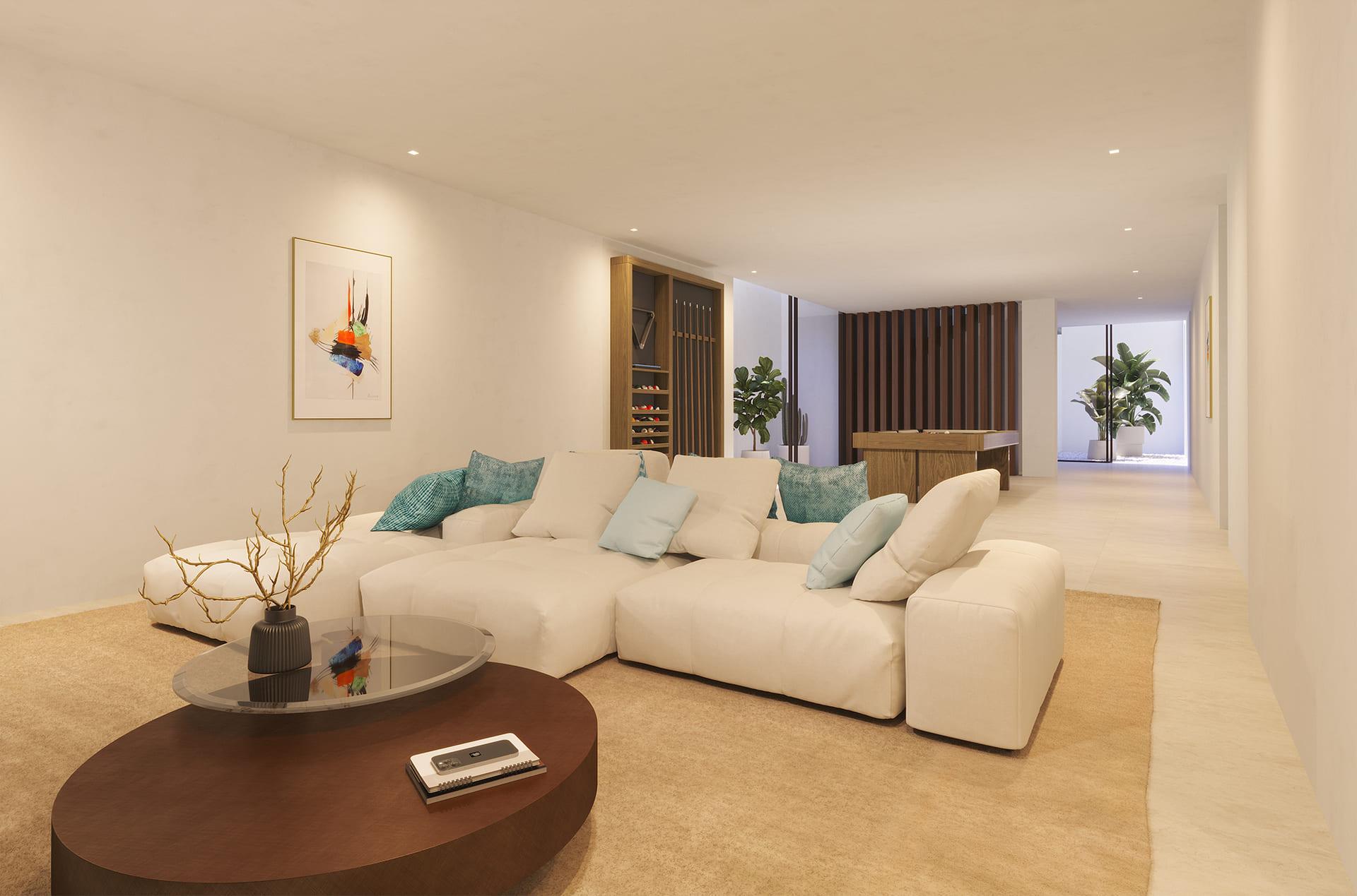 Bathroom in 3-bedroom villa, Estepona Golf, Estepona
