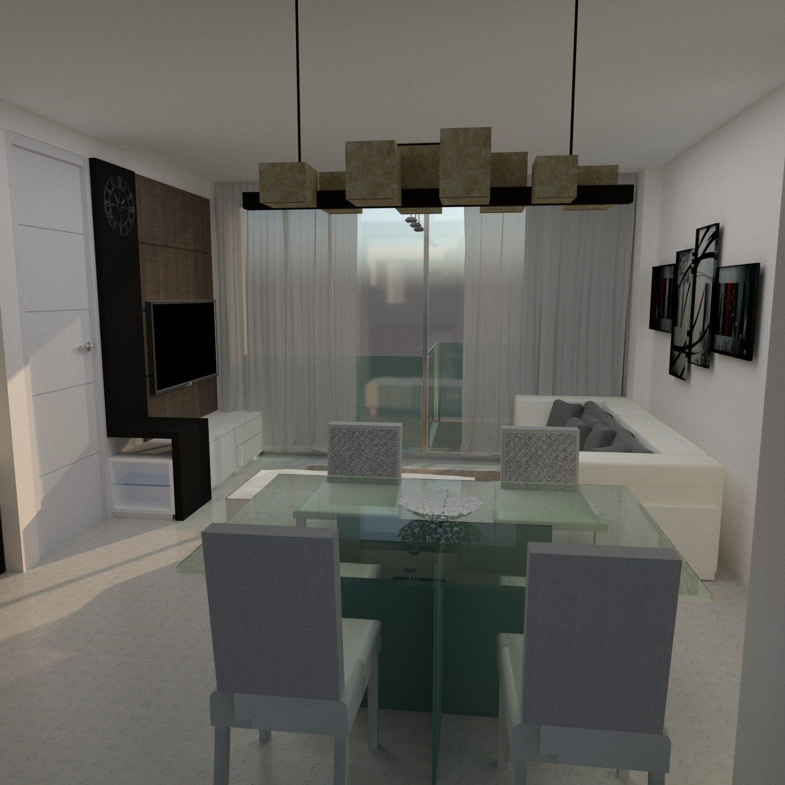 Hallway of the apartment in Finestrat, Finestrat (view 22)
