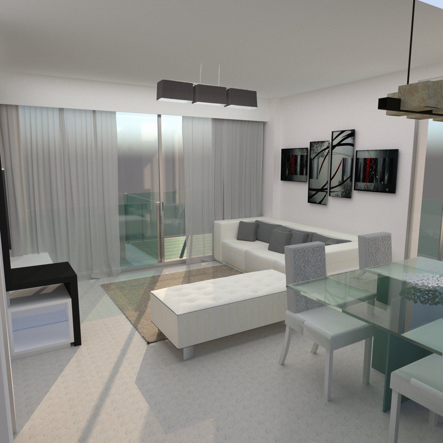 Hallway of the apartment in Finestrat, Finestrat (view 42)