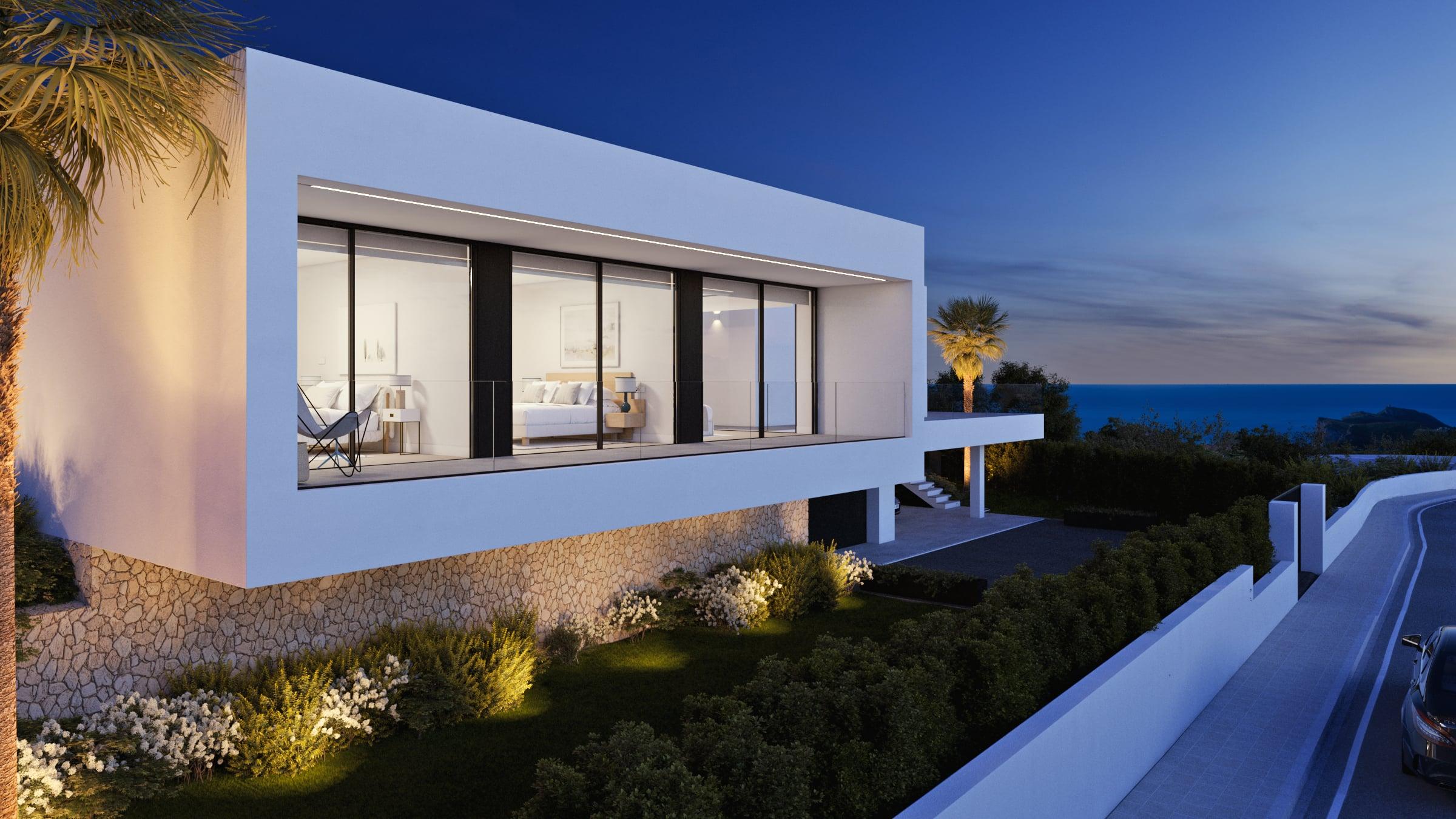 Third bedroom in 4-bedroom villa, Benitachell, Alicante