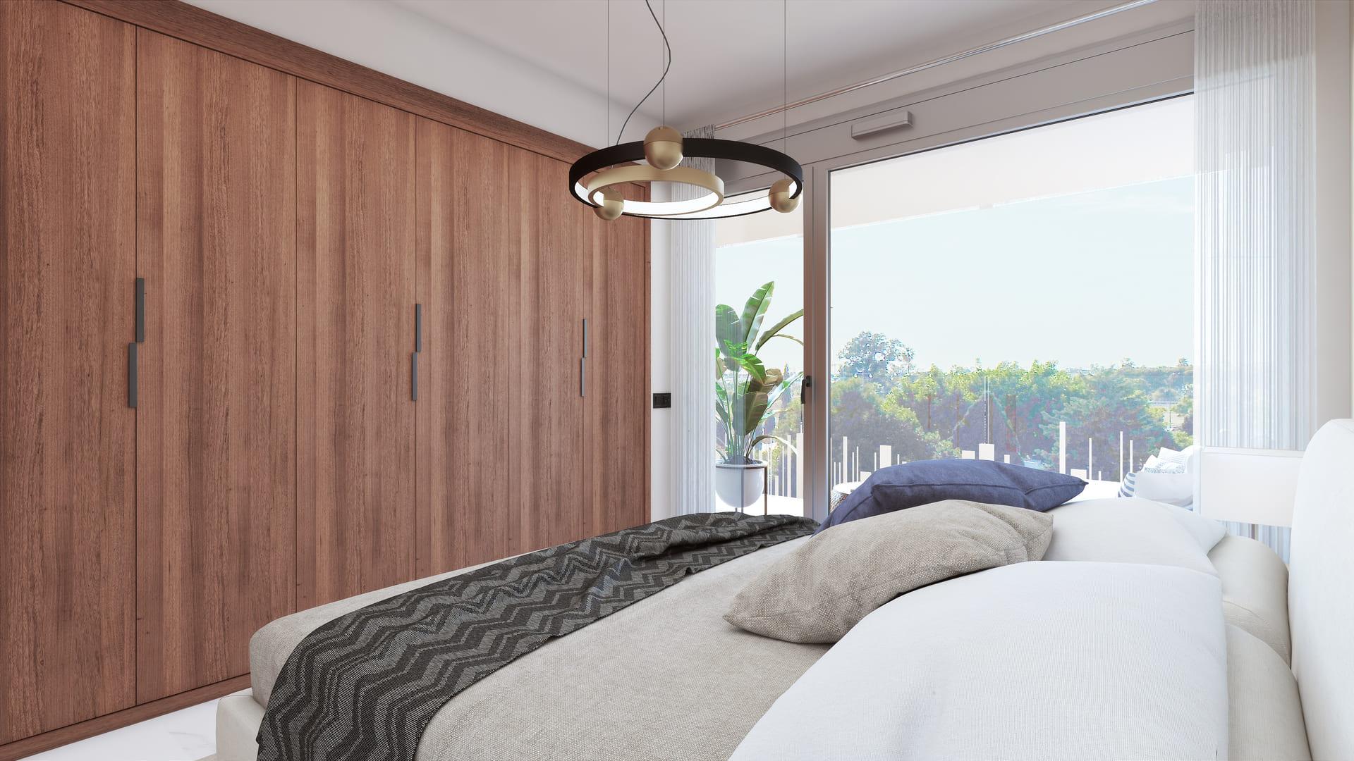 En-suite bathroom with modern fittings in penthouse, San Pedro, Marbella