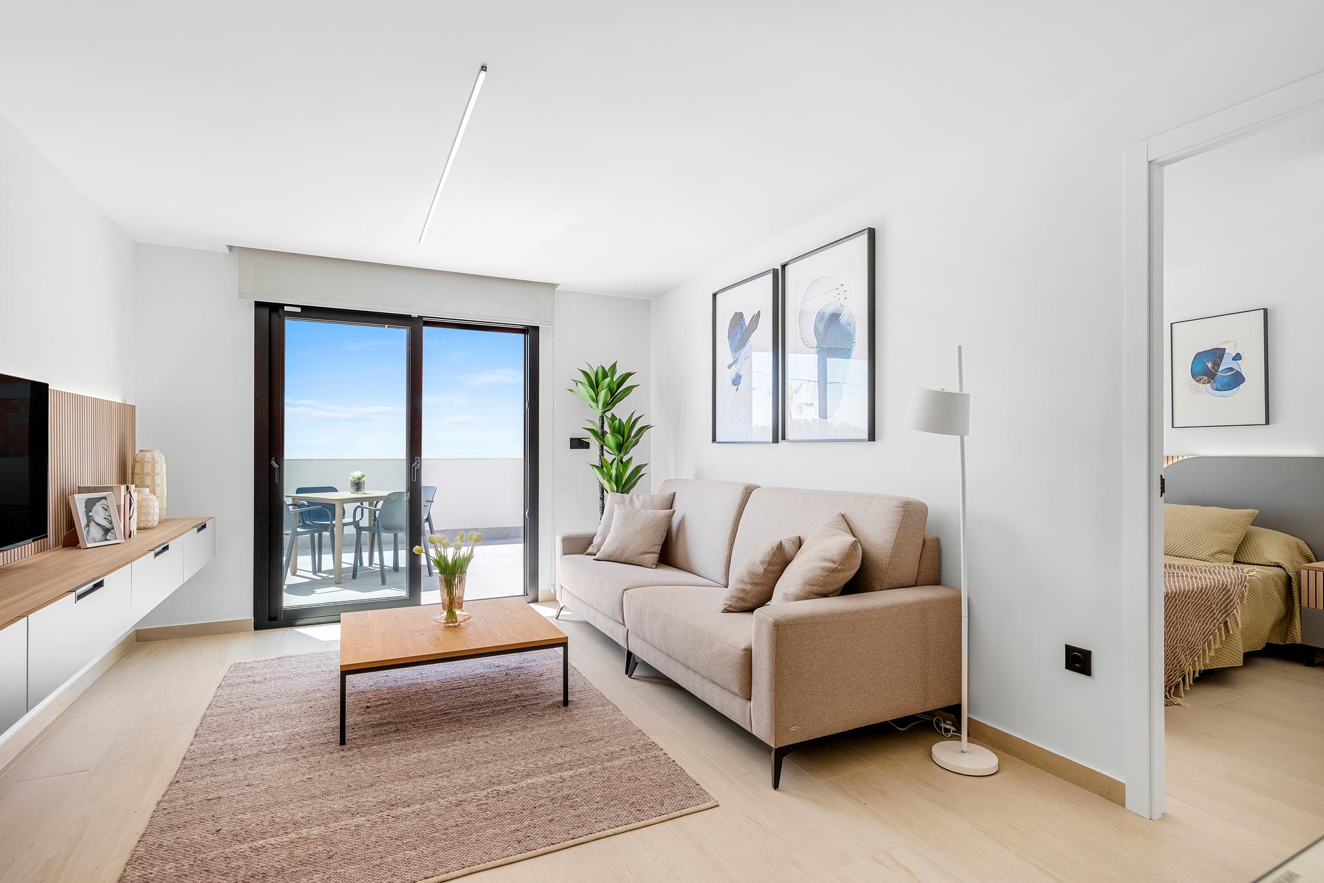 Hallway of the penthouse in EL RASO, Guardamar Del Segura (view 22)