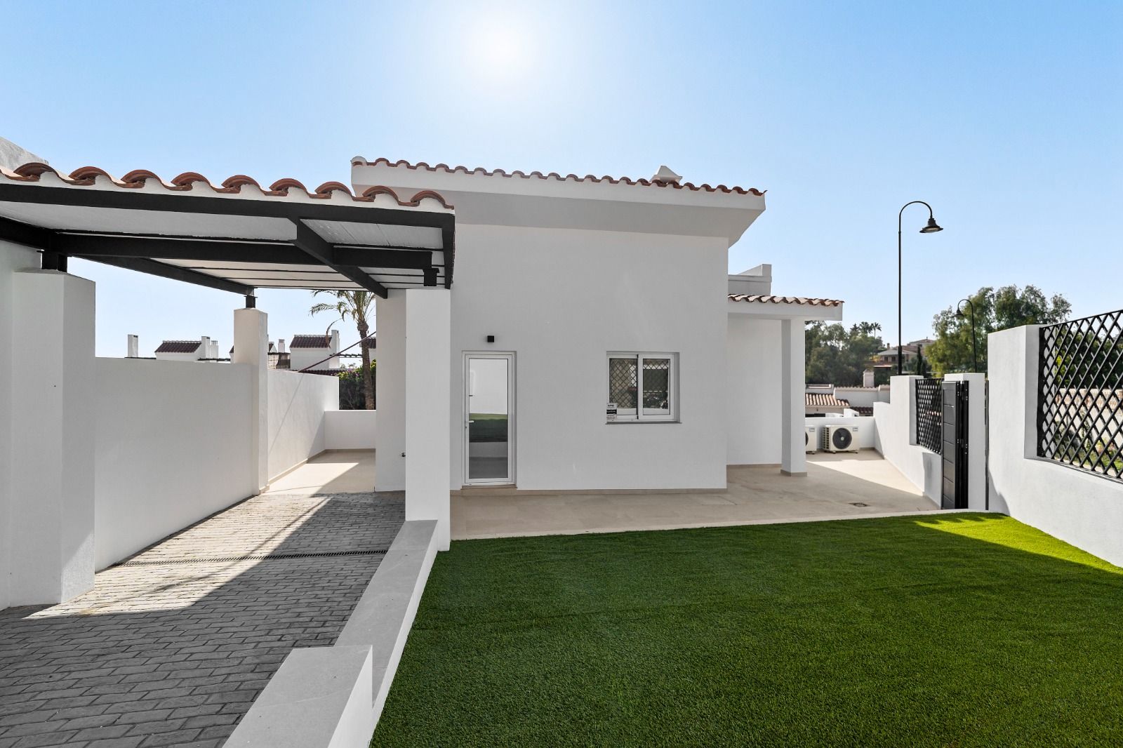 View from terrace of new-build villa, Mijas Pueblo, Mijas