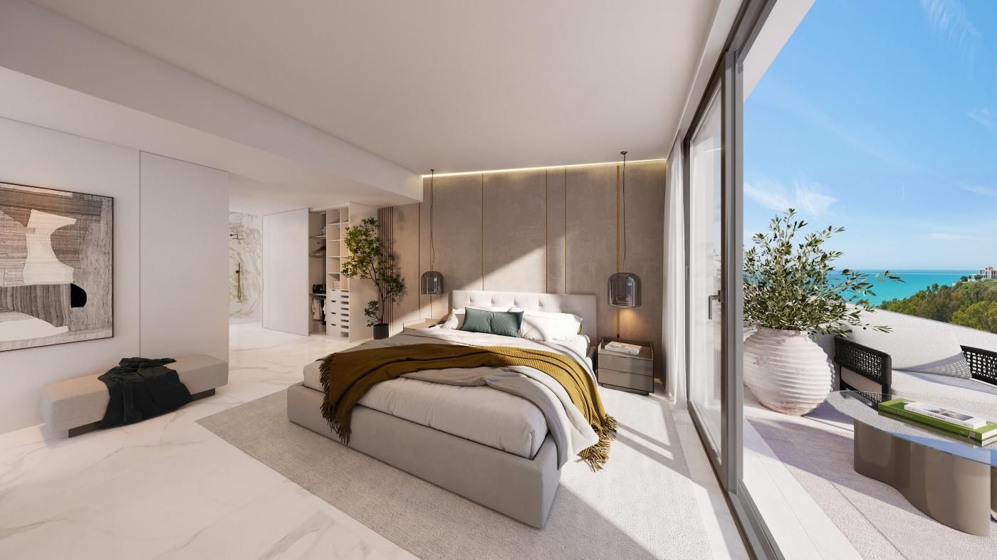 Third bedroom in 3-bedroom penthouse, 1ª Línea de Playa, Benalmádena