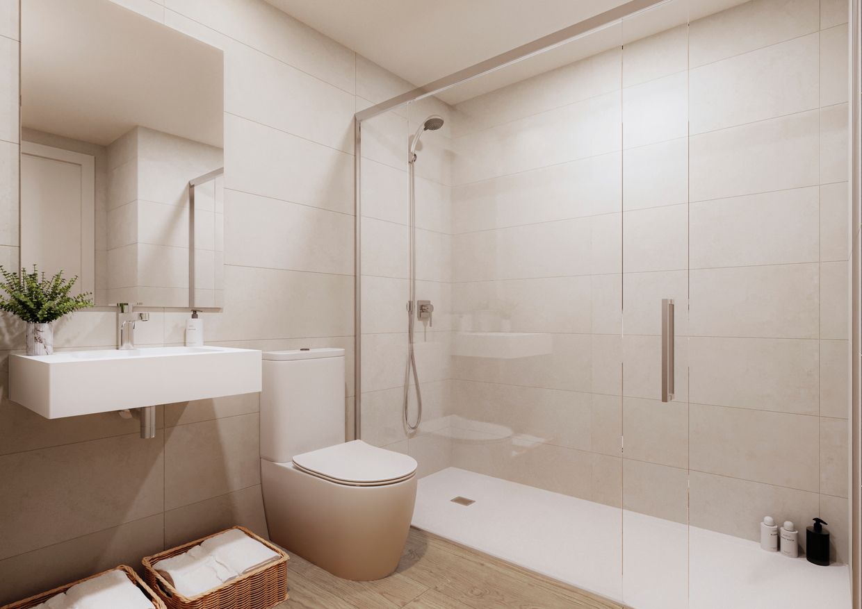 Complex grounds of the penthouse in Playa de Fossa-Levante, Calpe