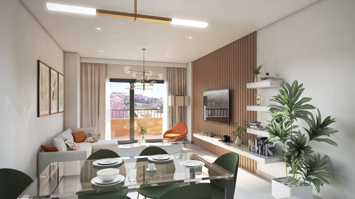 Bedroom in 2-bedroom penthouse, Los Pacos