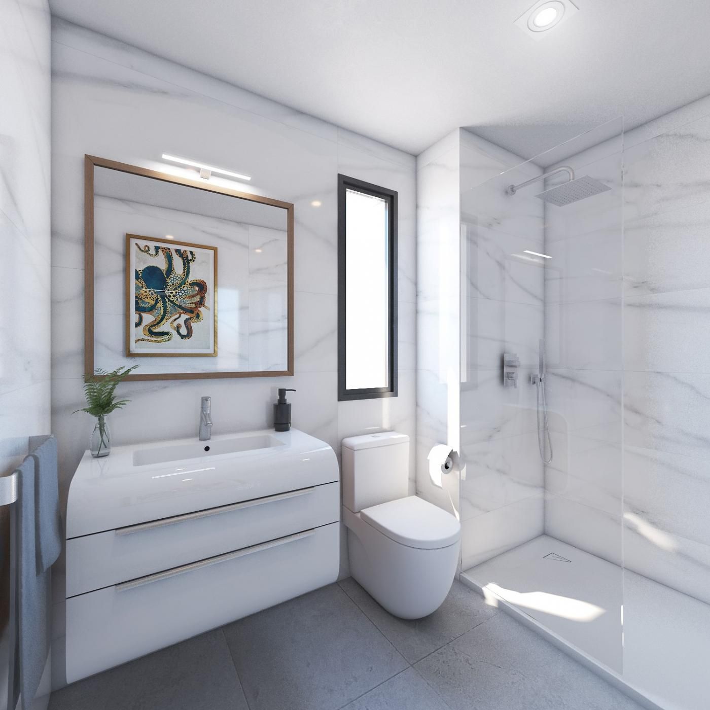 Second view of the penthouse interior, Los Pacos