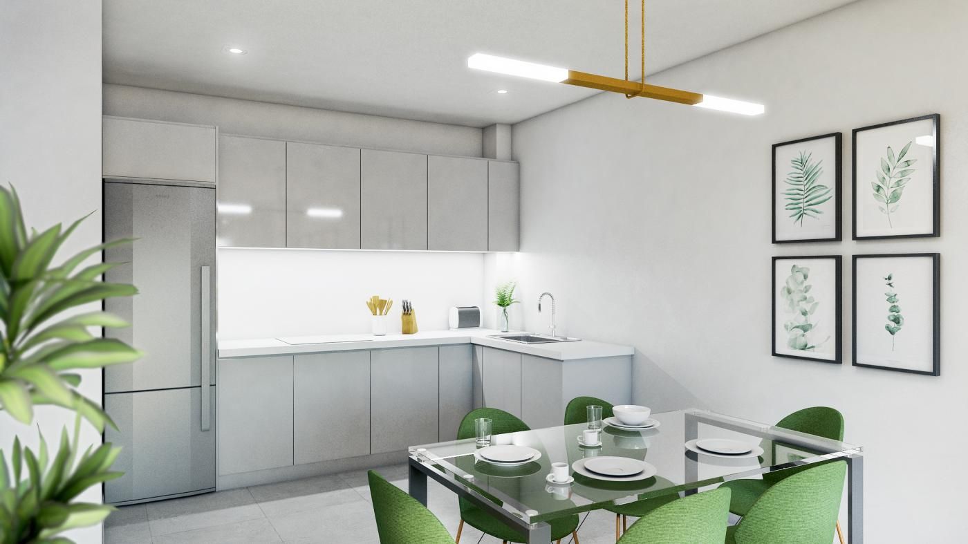 Interior view of penthouse in Los Pacos, Fuengirola