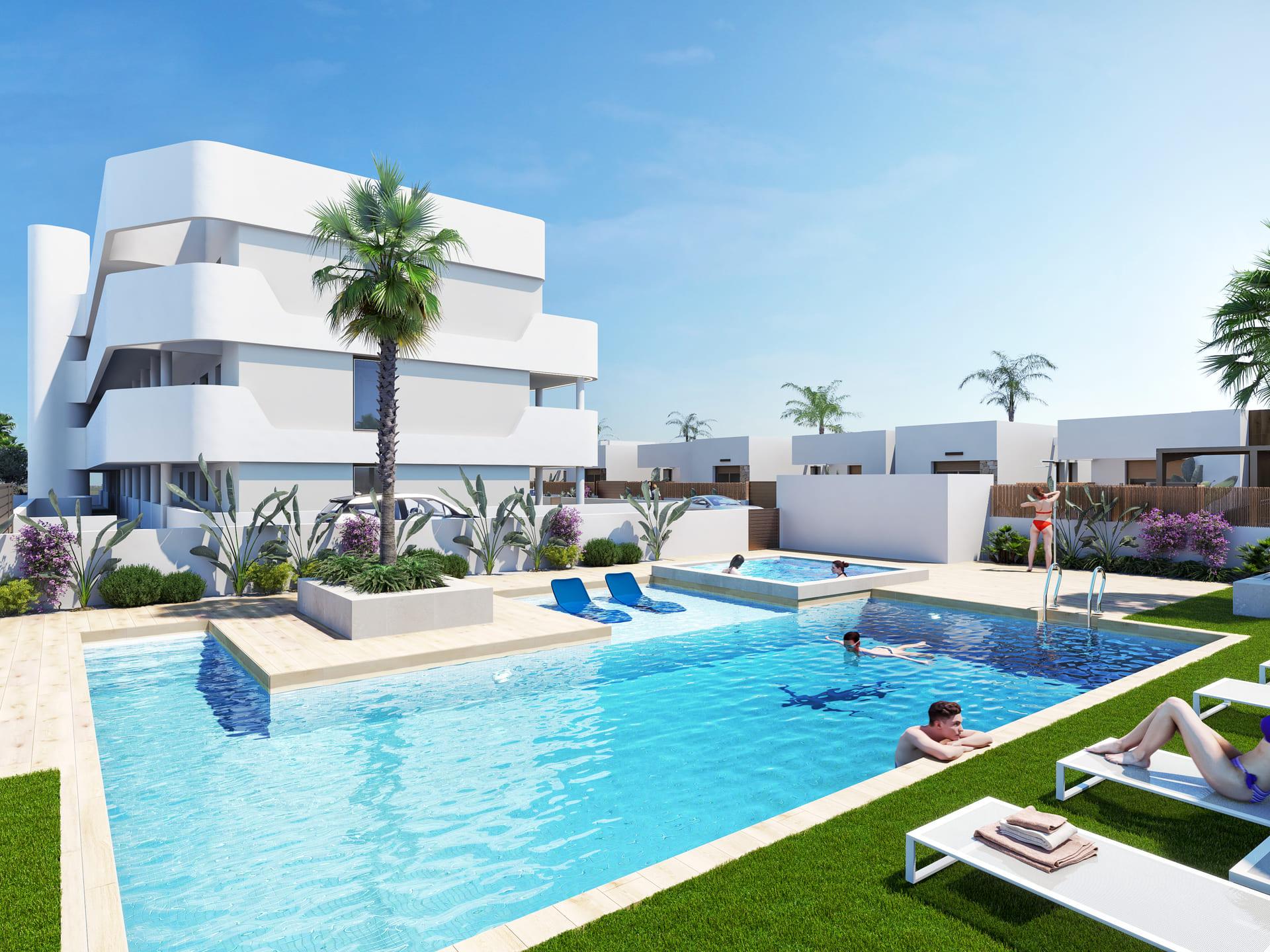 Second view of the apartment interior, Las Lomas del Rame-Bahía Bella