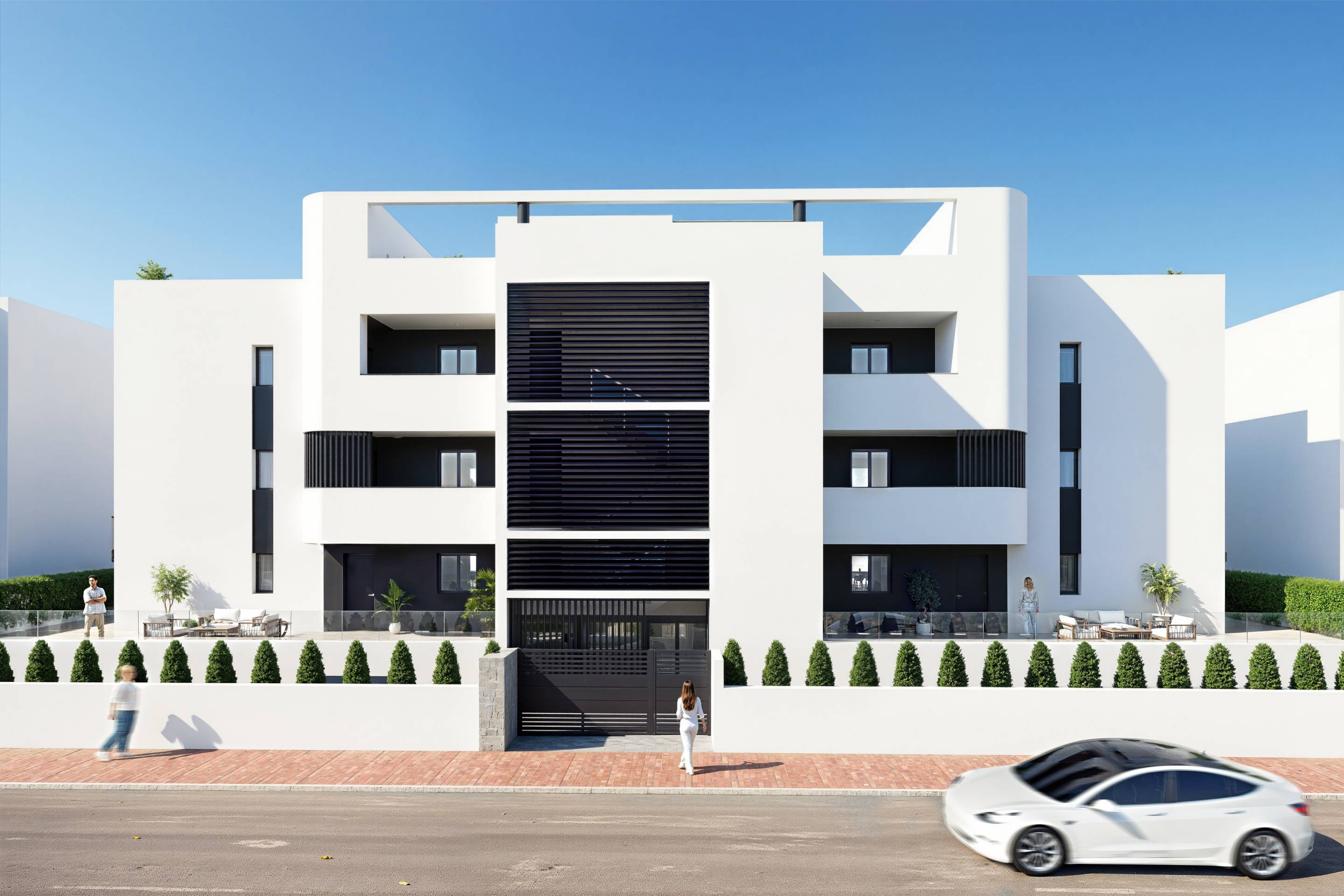 Entrance of the penthouse in Las Lomas del Rame-Bahía Bella, Los Alcázares (view 26)