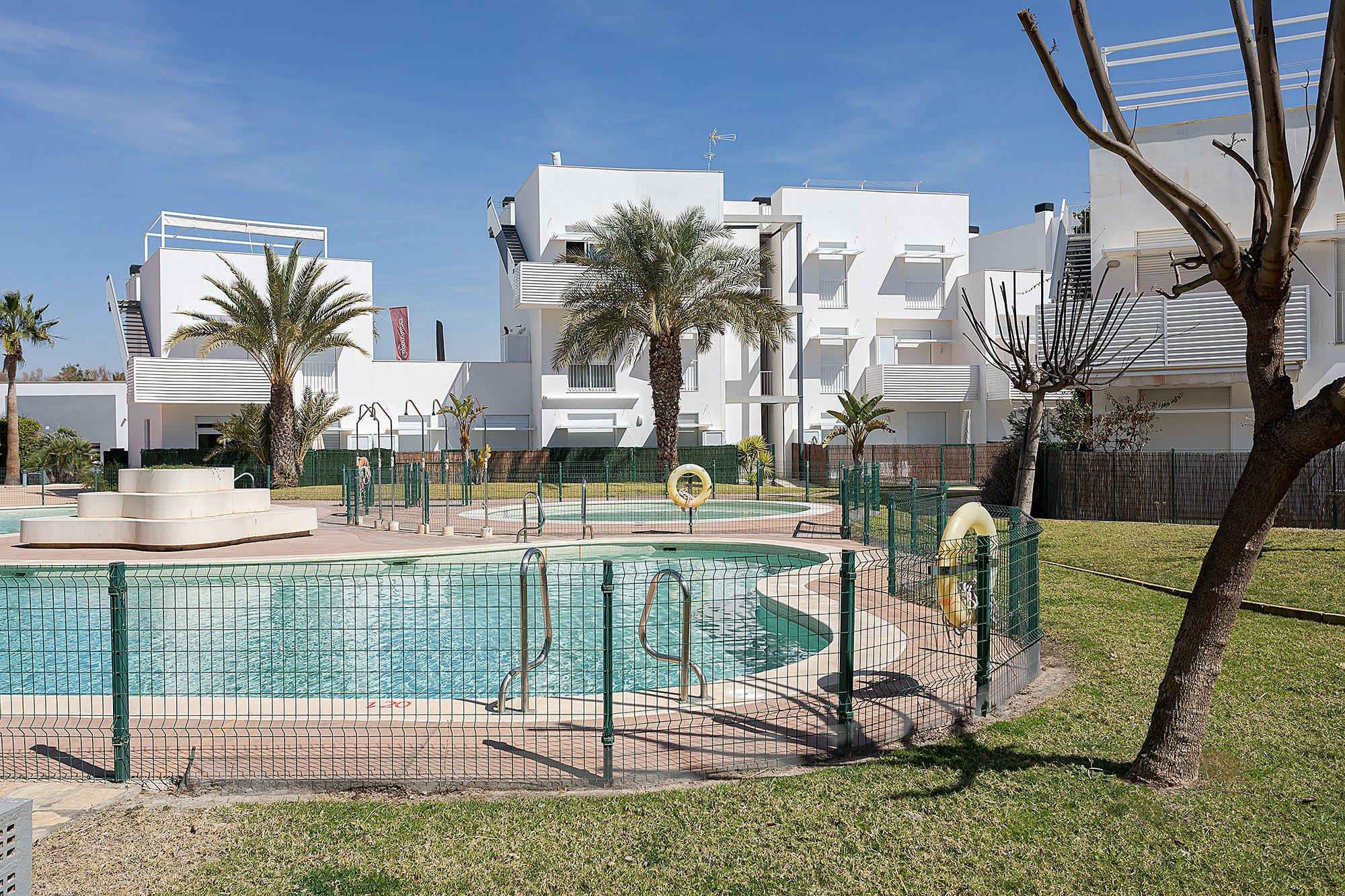 Street view of the apartment in Puerto Vera, Vera