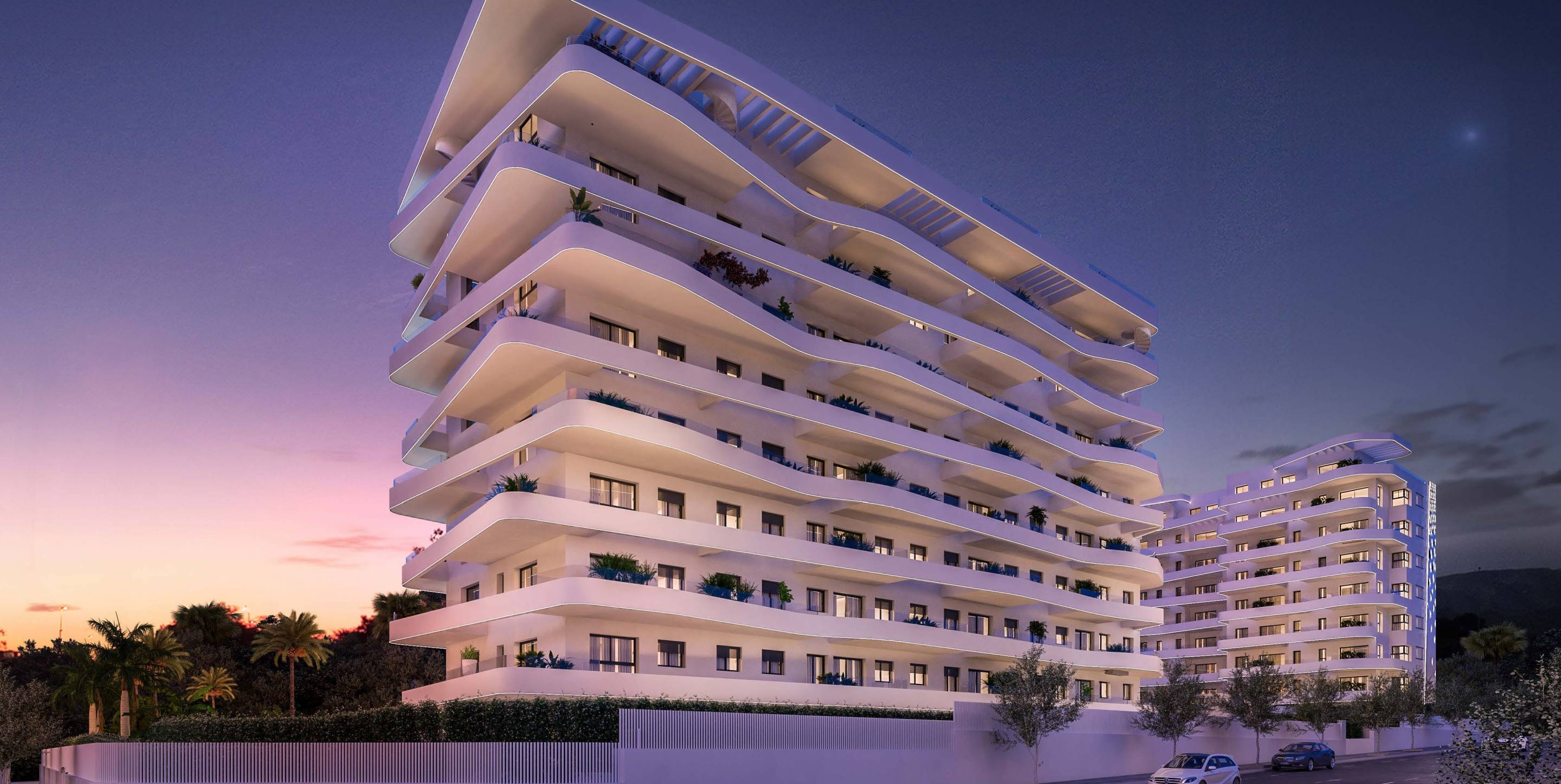 Entrance of the penthouse in Playas Del Torres, Villajoyosa