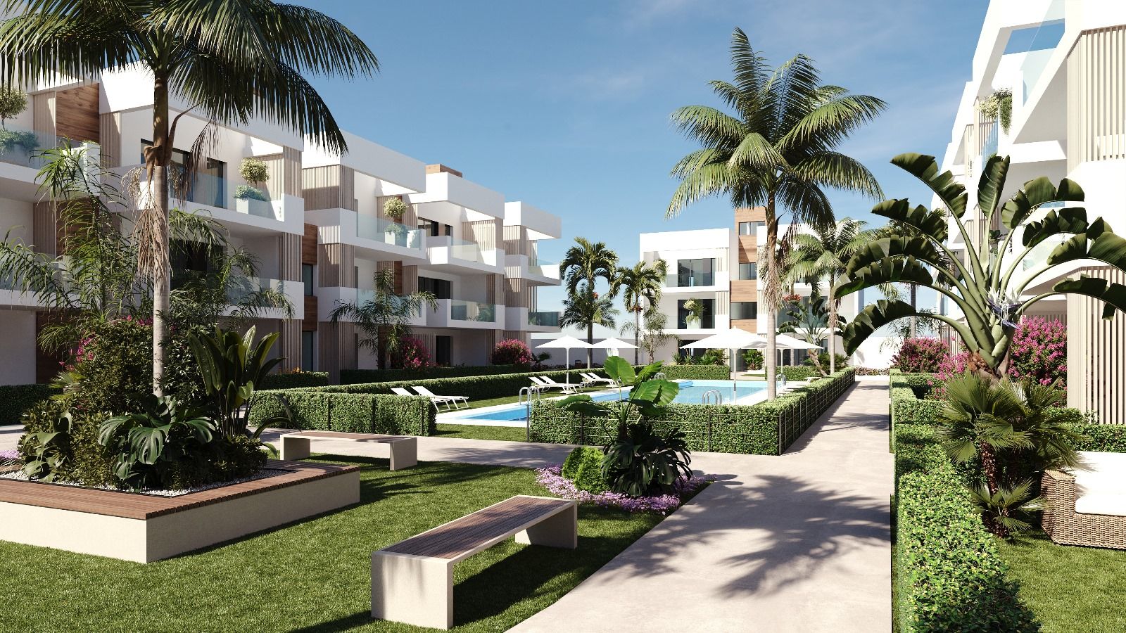 Living area in 3-bedroom apartment, Villa alegría