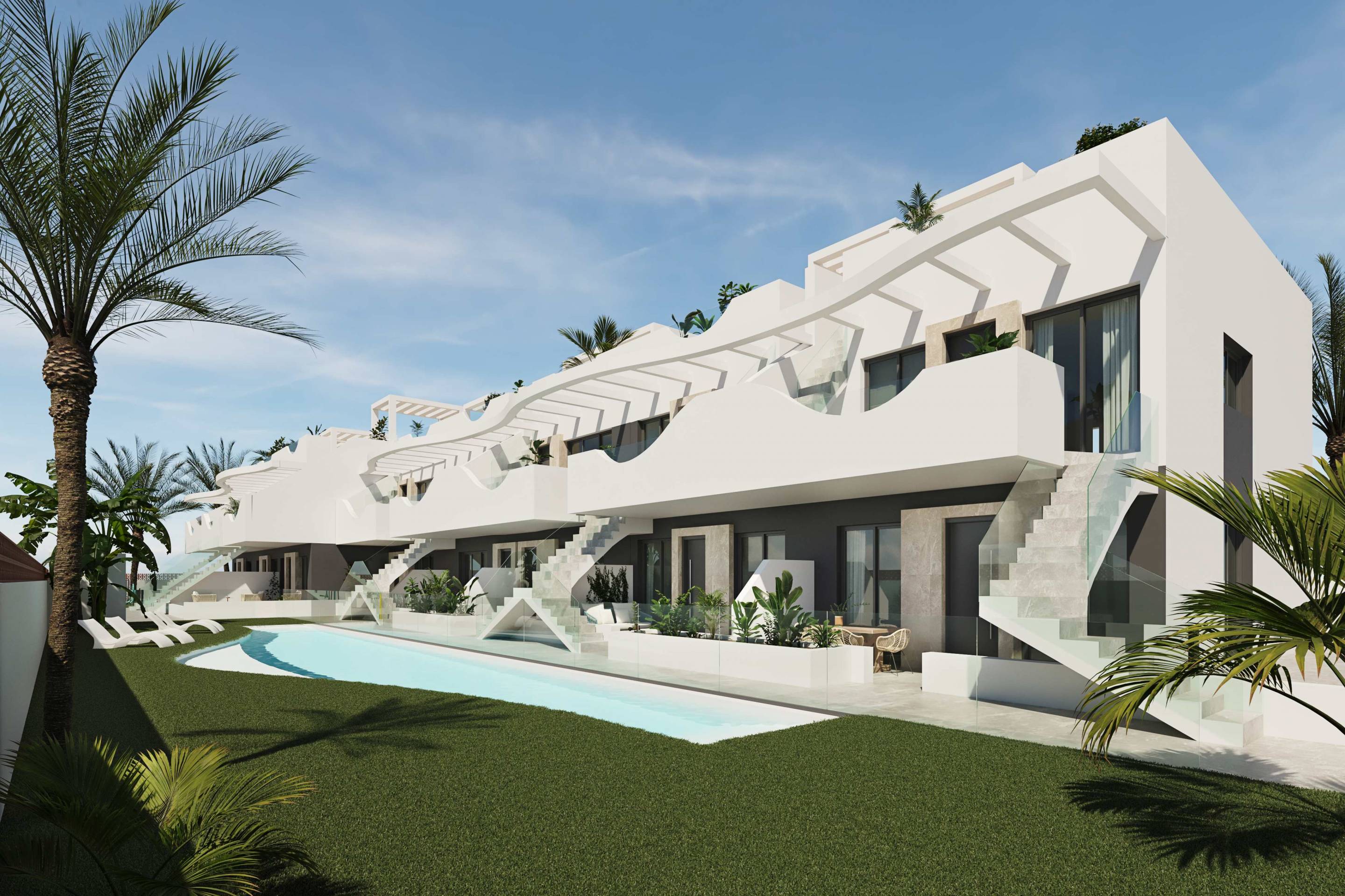 Plot and parking area, 3-bedroom bungalow, Zona Pueblo, Pilar de la Horadada