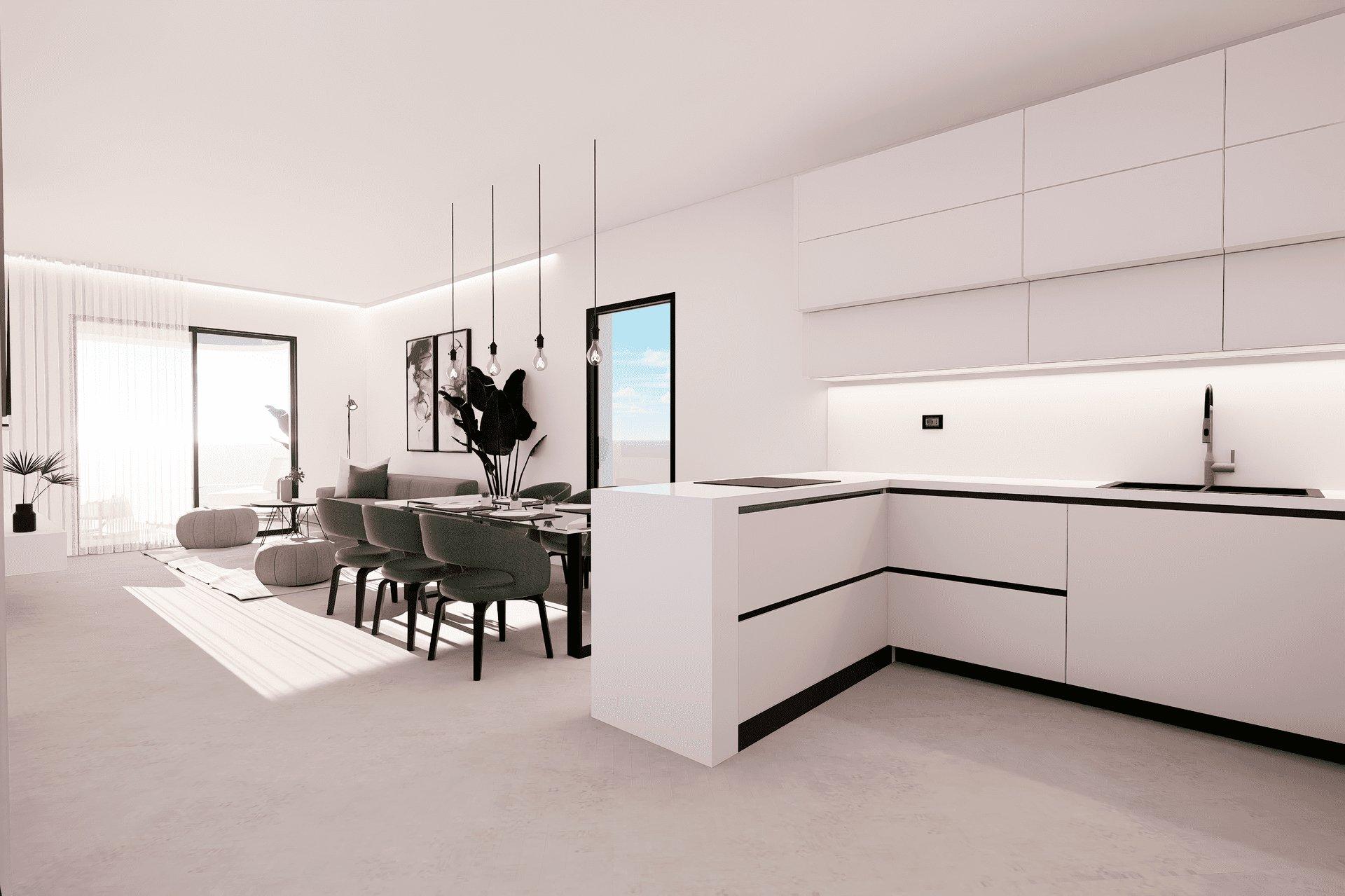 Street view of the apartment in Golf Puig Campana, Finestrat
