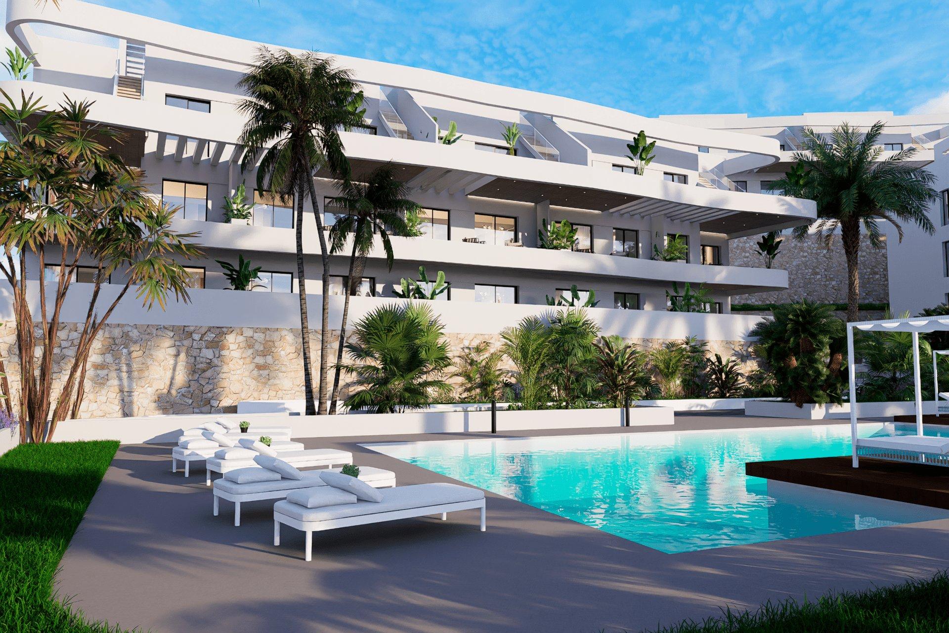 Penthouse for sale in Golf Puig Campana, Finestrat - new build residential complex exterior