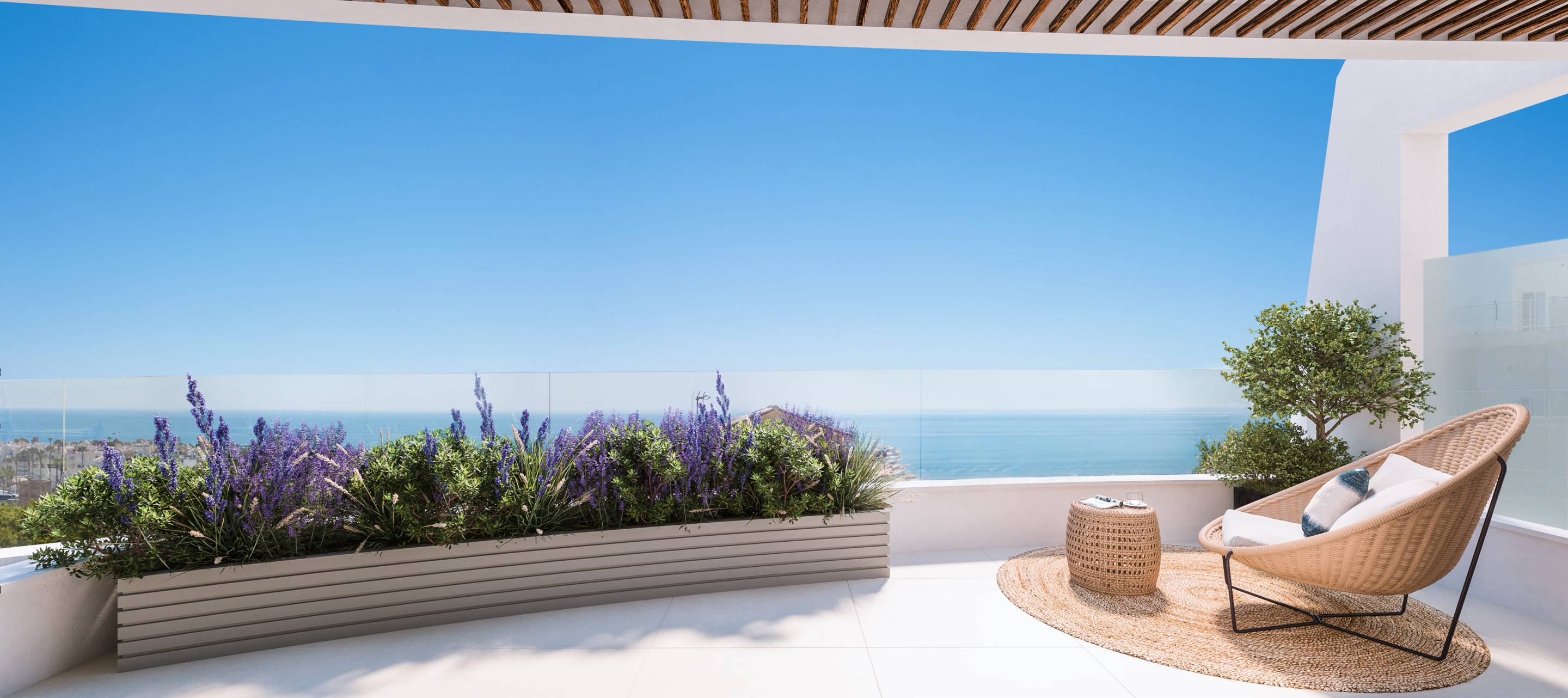 Parking spaces included with penthouse in Puerto Marina, Benalmádena