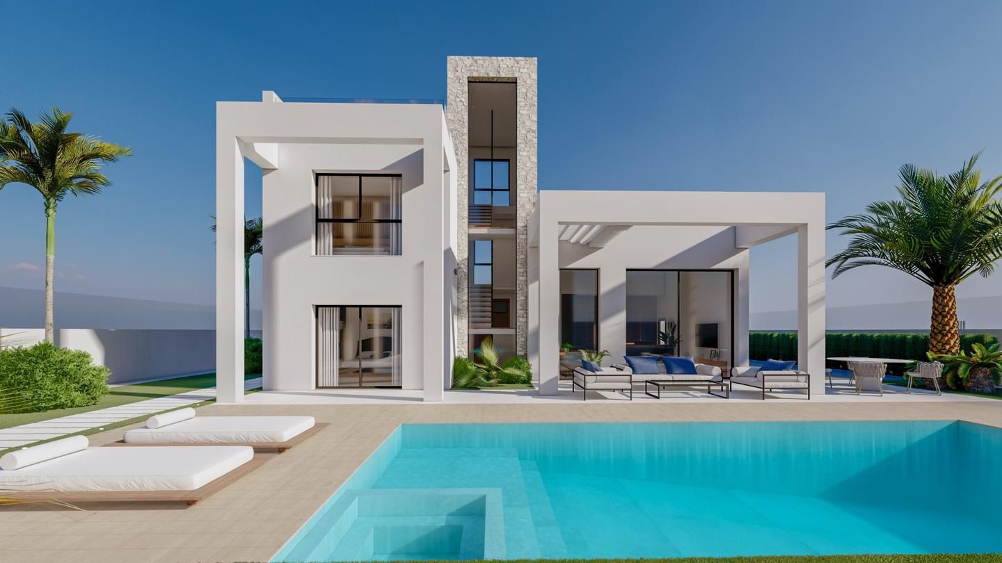 Kitchen in 5-bedroom new-build villa, Camporrosso Village, Finestrat