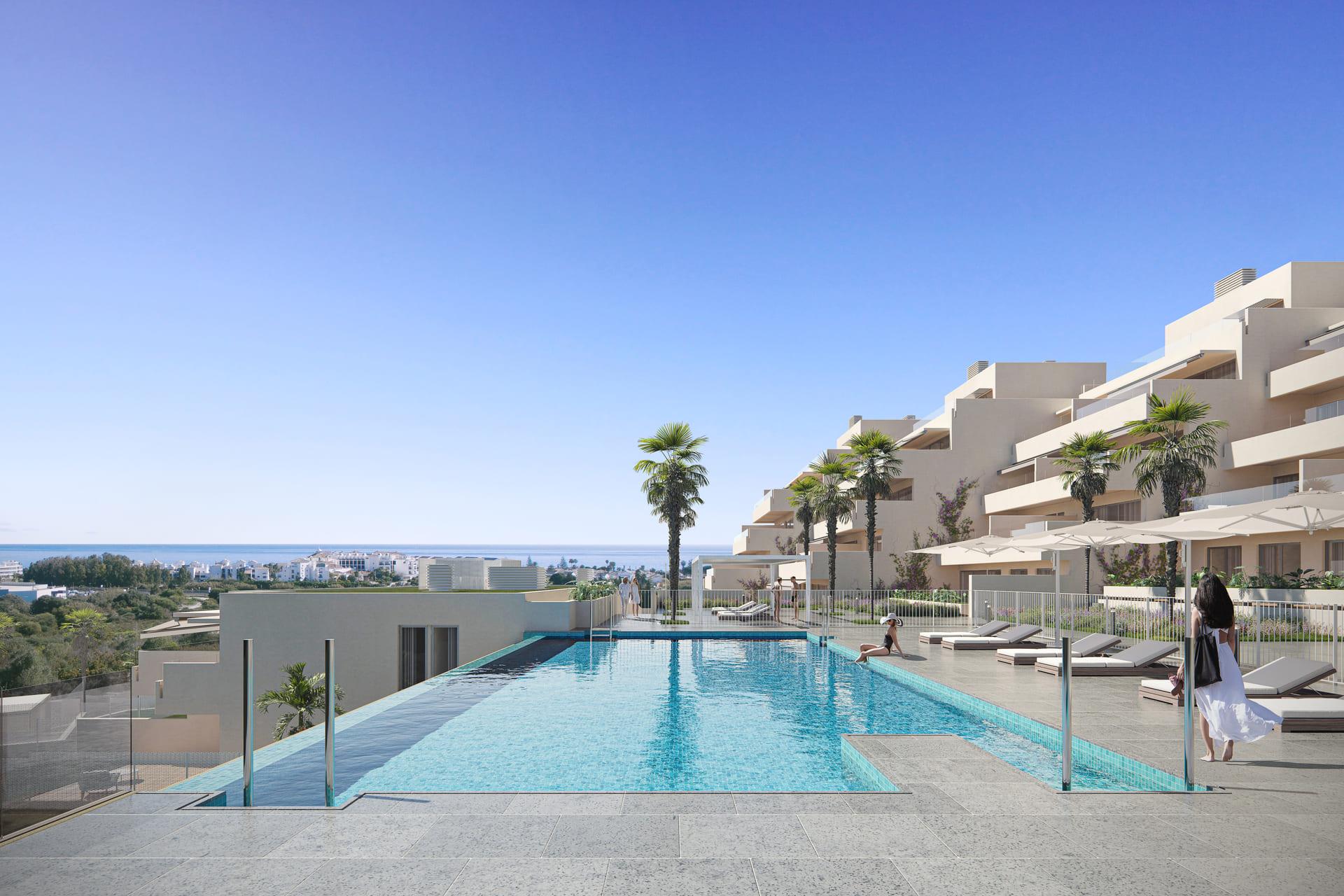 Apartment for sale in Arroyo Enmedio, Estepona - exterior view of new-build residential development