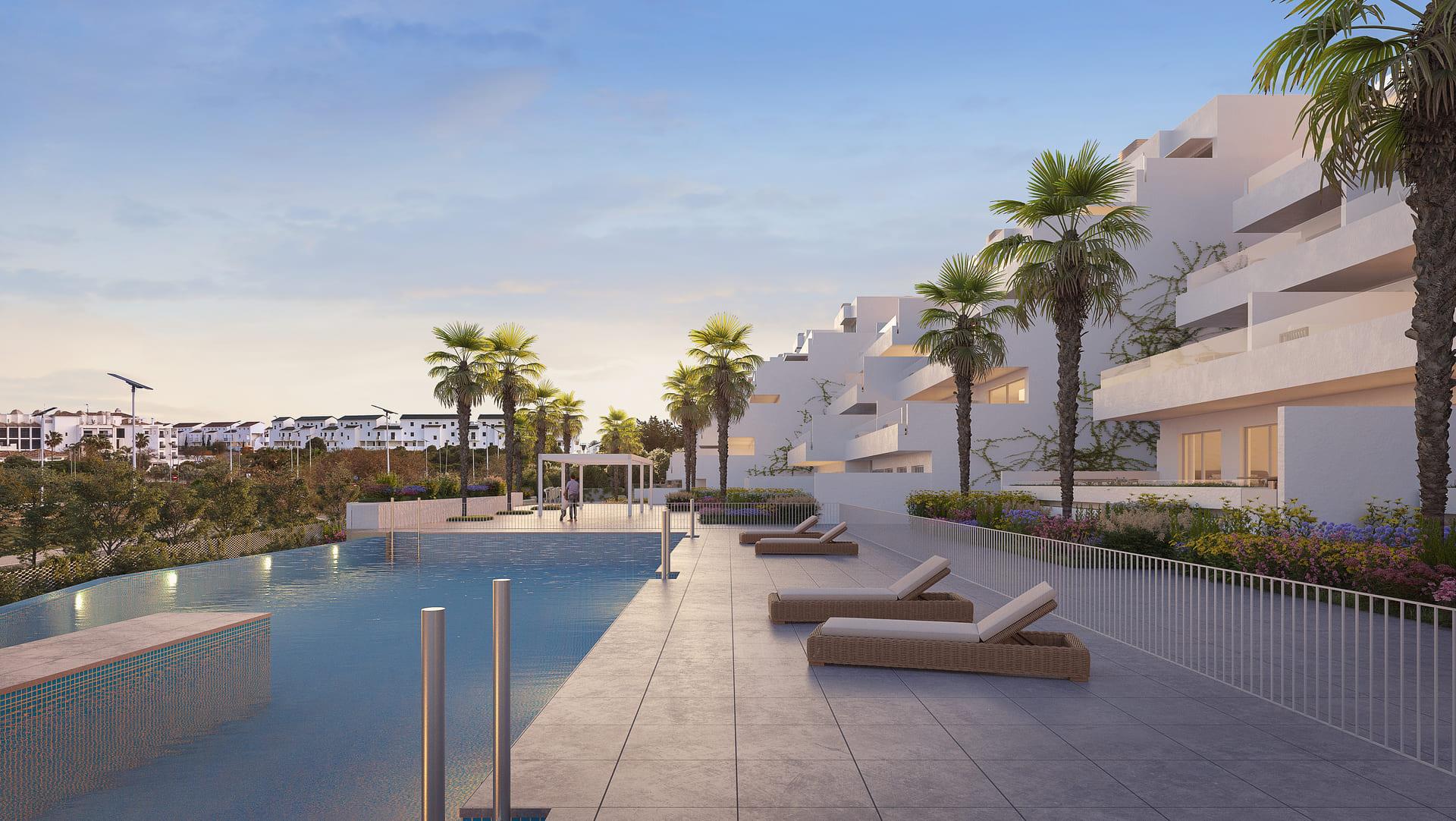 Second bedroom in new-build apartment, Arroyo Enmedio, Estepona