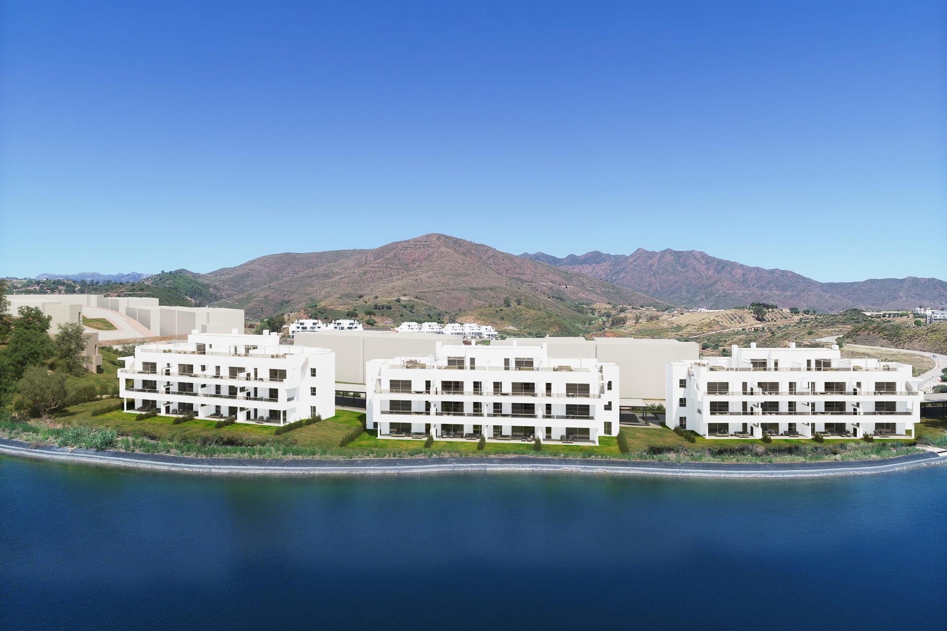 Master bedroom in 3-bedroom penthouse, La Cala Golf, Mijas