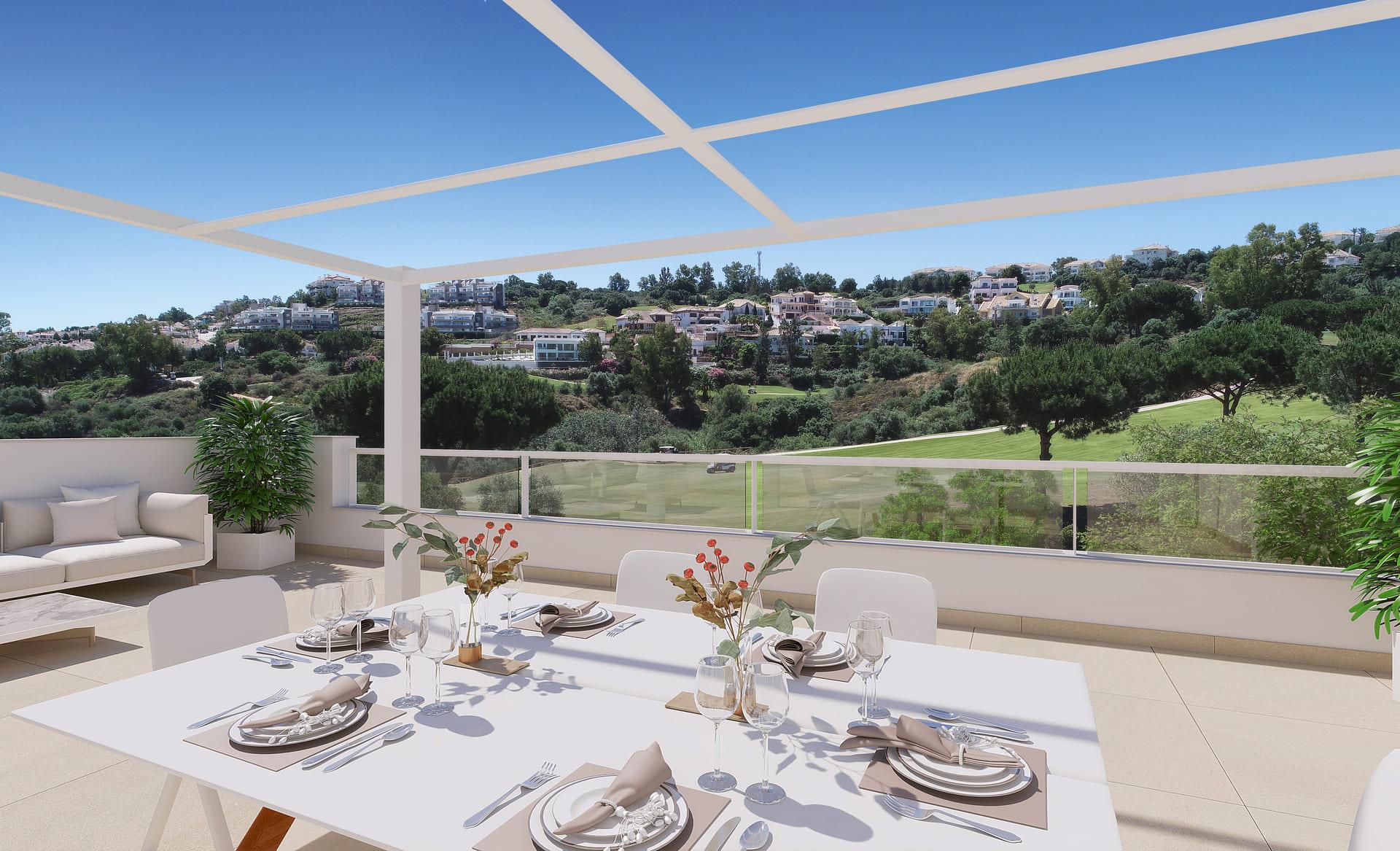 Third bedroom in 3-bedroom penthouse, La Cala Golf, Mijas