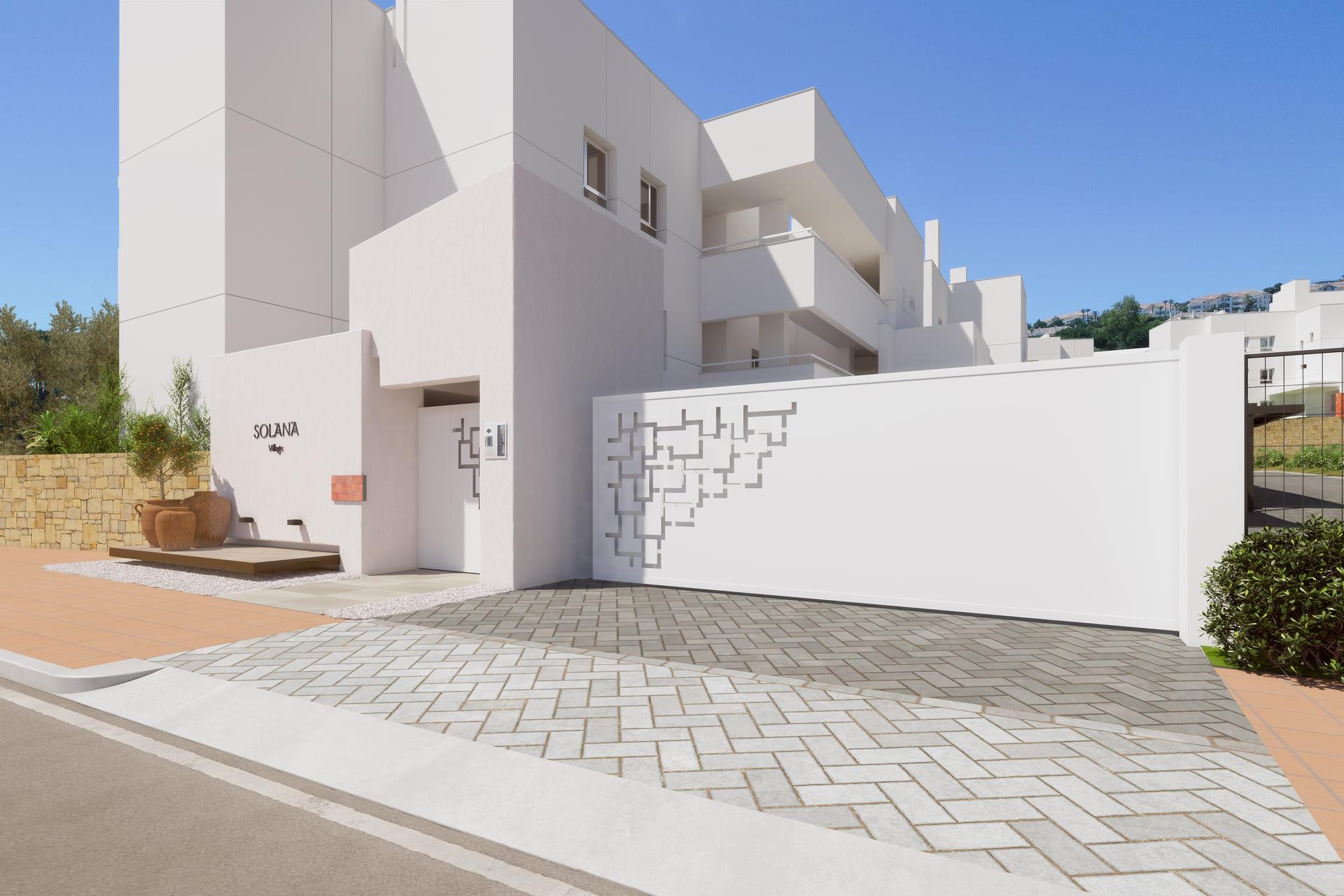 Terrace area in 3-bedroom penthouse, La Cala Golf, Mijas
