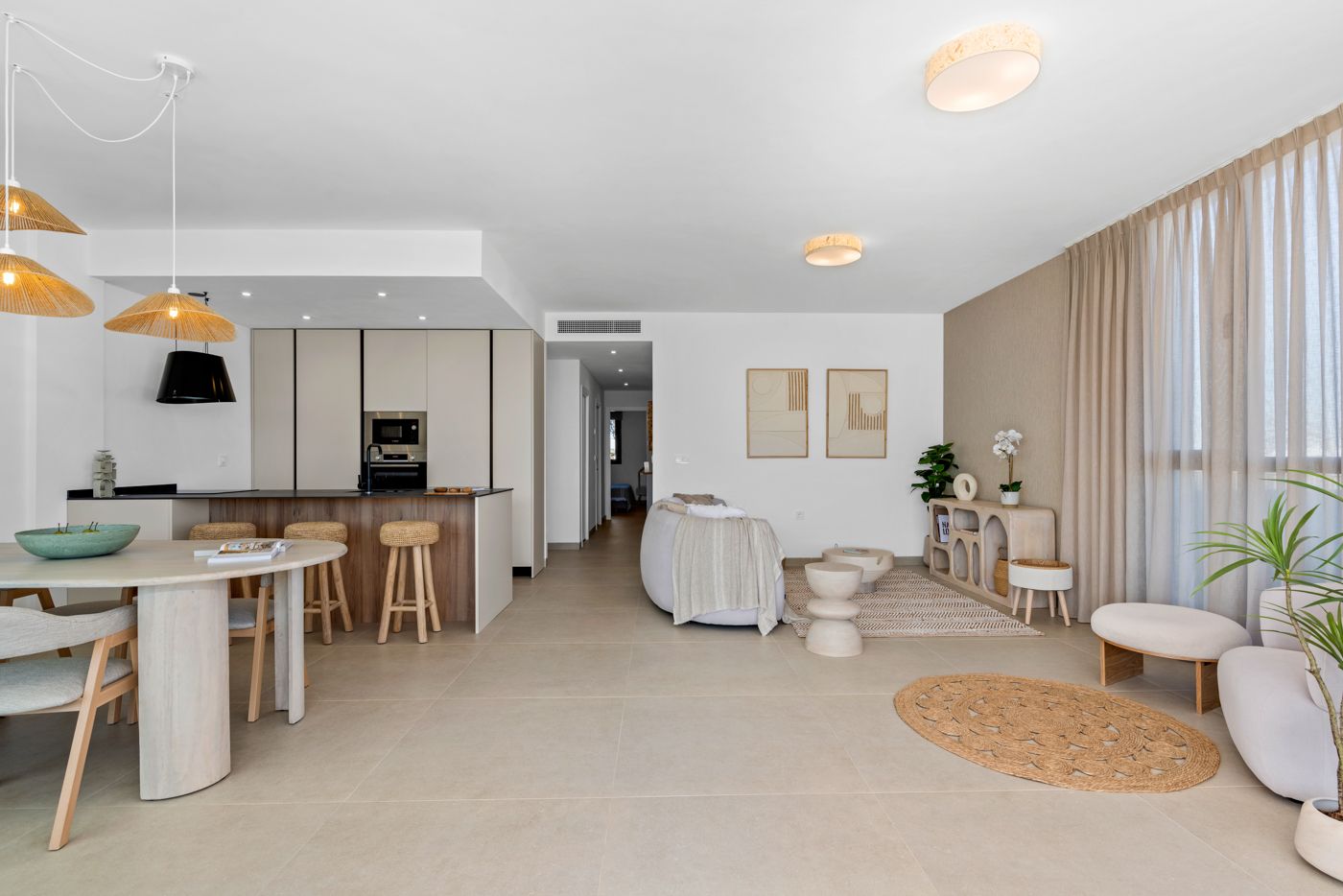 Hallway of the penthouse in Islas Menores-Mar de Cristal, Cartagena (view 22)