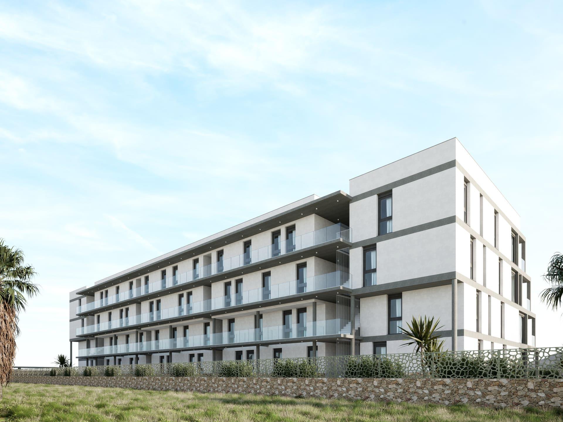 Living area in 2-bedroom penthouse, Islas Menores-Mar de Cristal