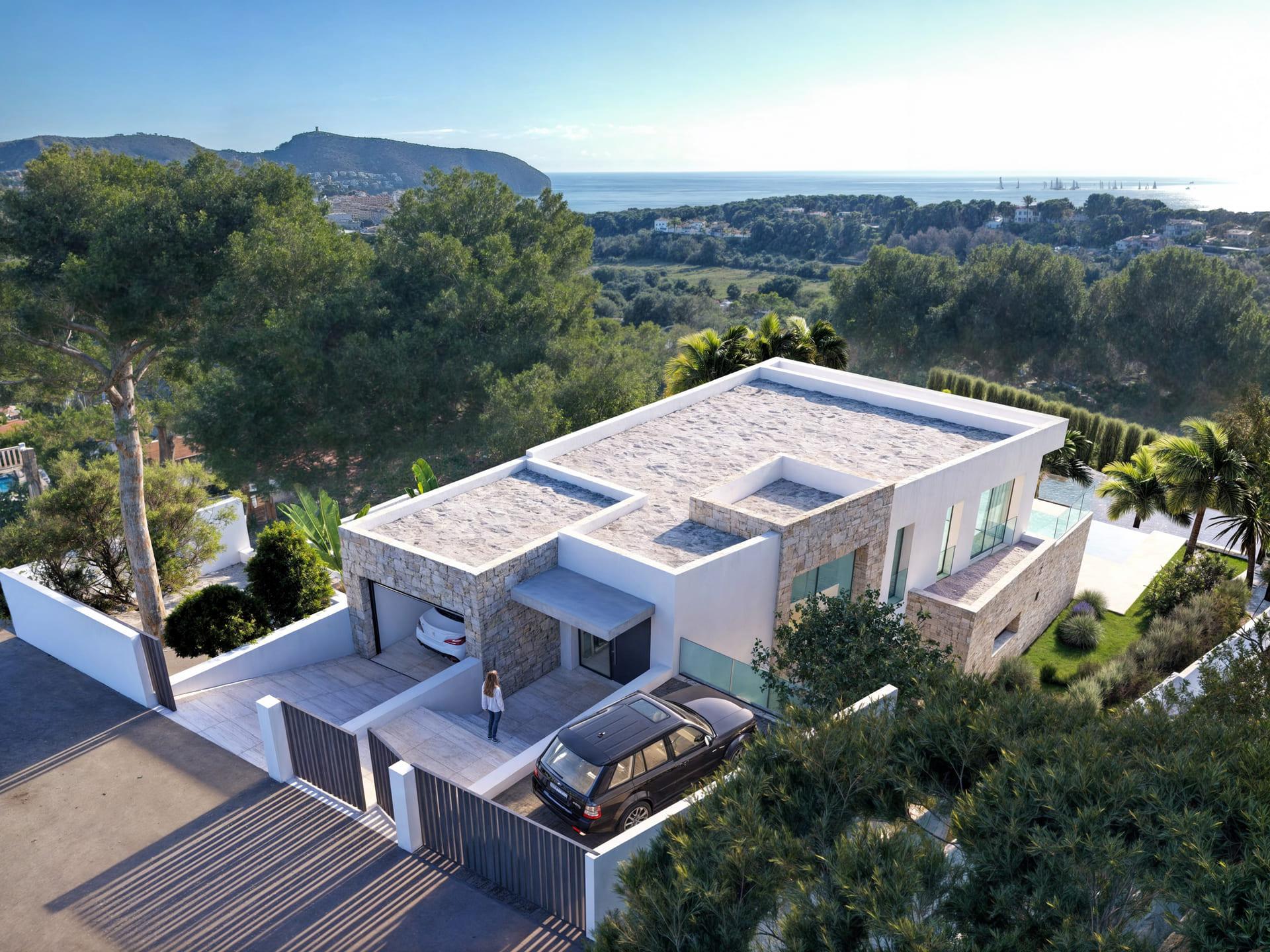 Hallway or entrance in 4-bedroom villa, Pinar de Advocat-Cometa, Moraira