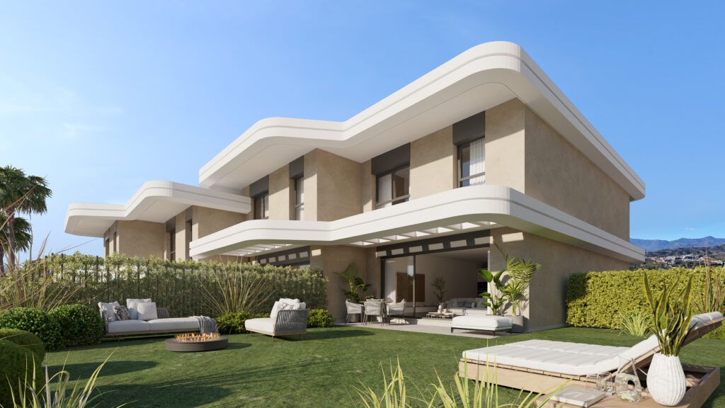 Living area with access to terrace in new-build apartment, Bel-Air-Cancelada-Saladillo, Estepona