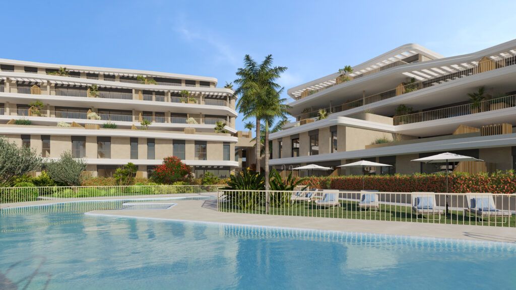 Bedroom with window overlooking communal grounds, Bel-Air-Cancelada-Saladillo, Estepona
