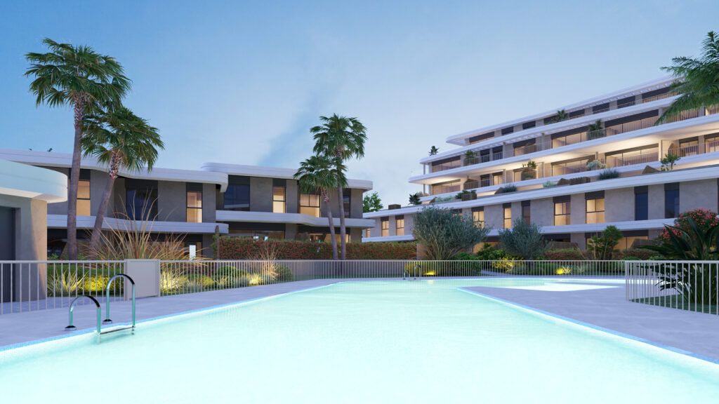 Hallway and entrance area in new-build apartment, Bel-Air-Cancelada-Saladillo, Estepona