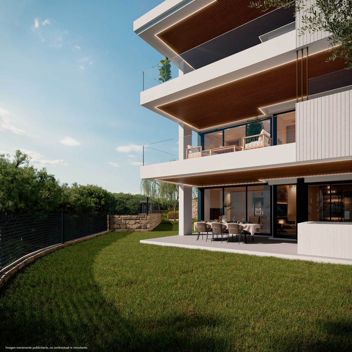 Complex grounds of the penthouse in El Higuerón, Fuengirola (view 40)