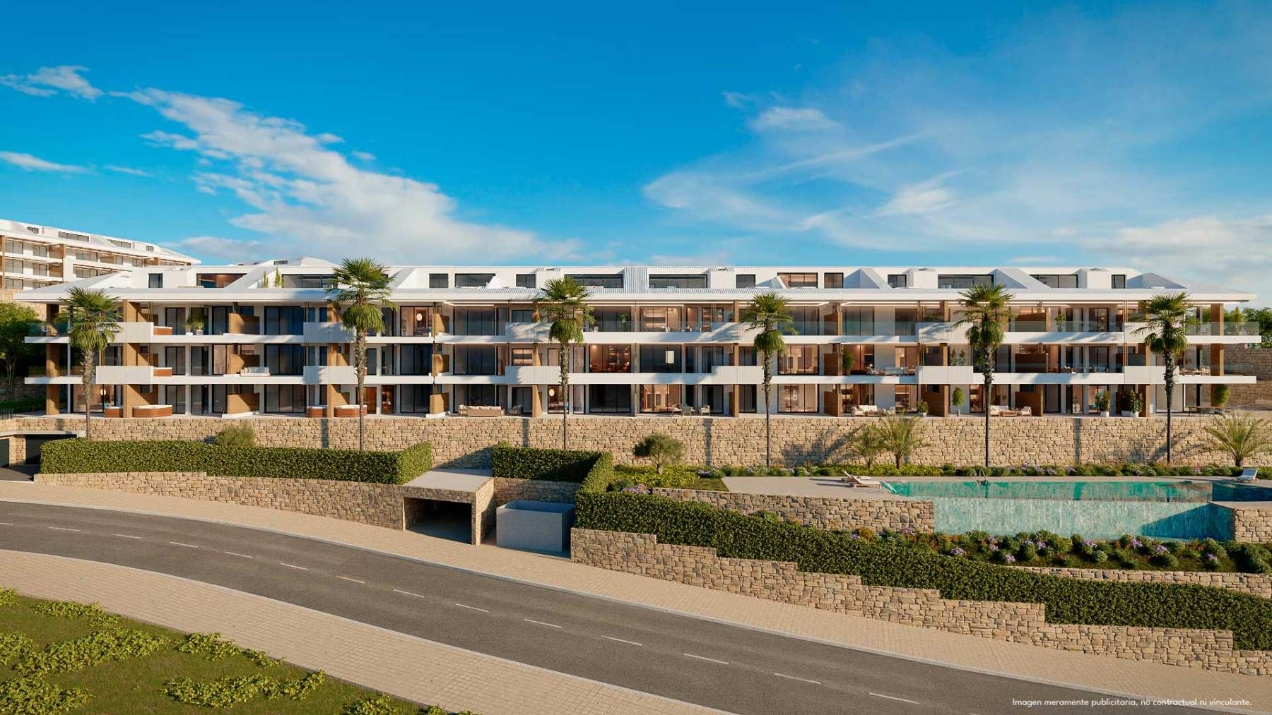 Entrance of the penthouse in El Higuerón, Fuengirola (view 46)