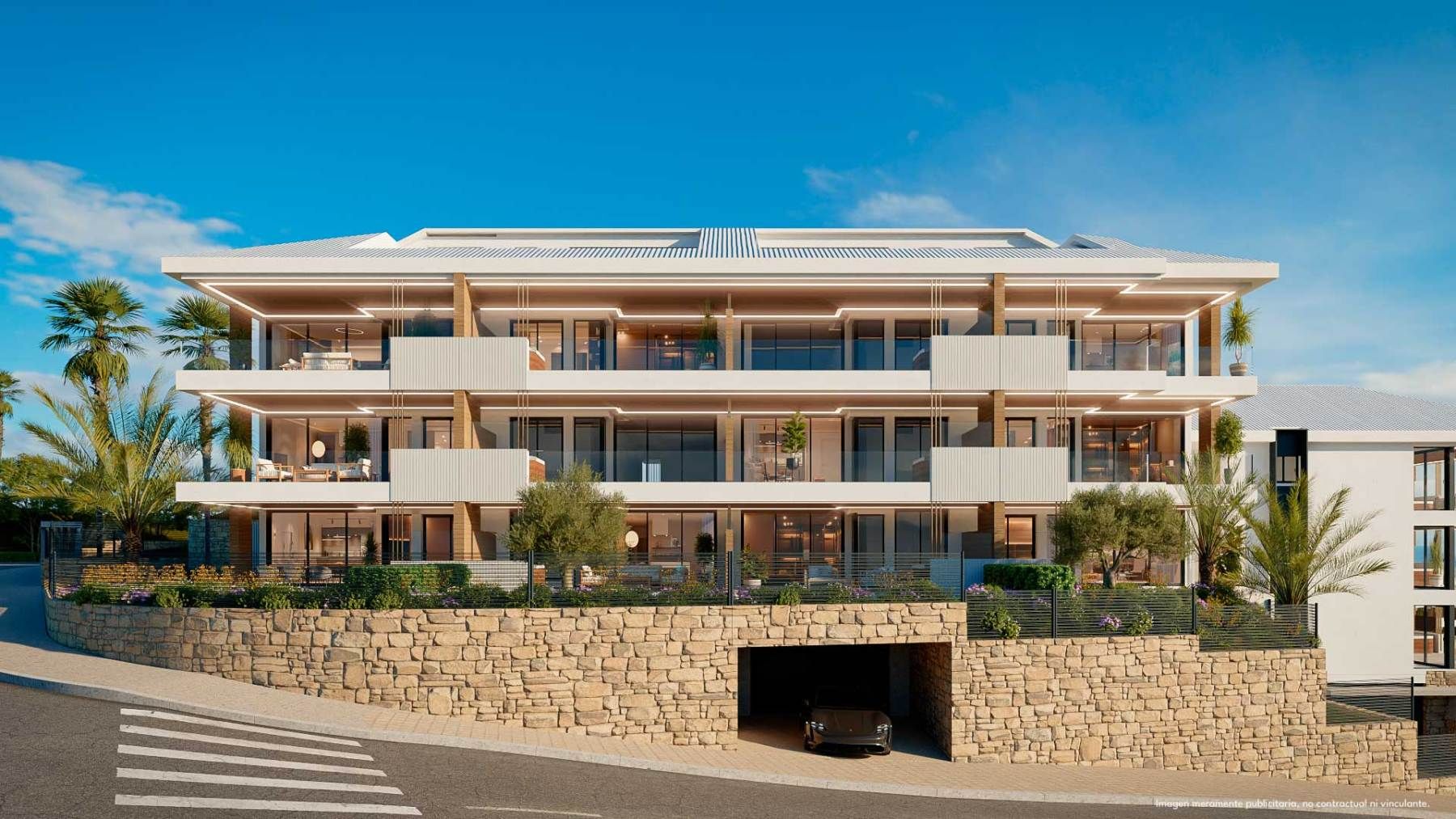 Stairwell of the apartment in El Higuerón, Fuengirola (view 45)