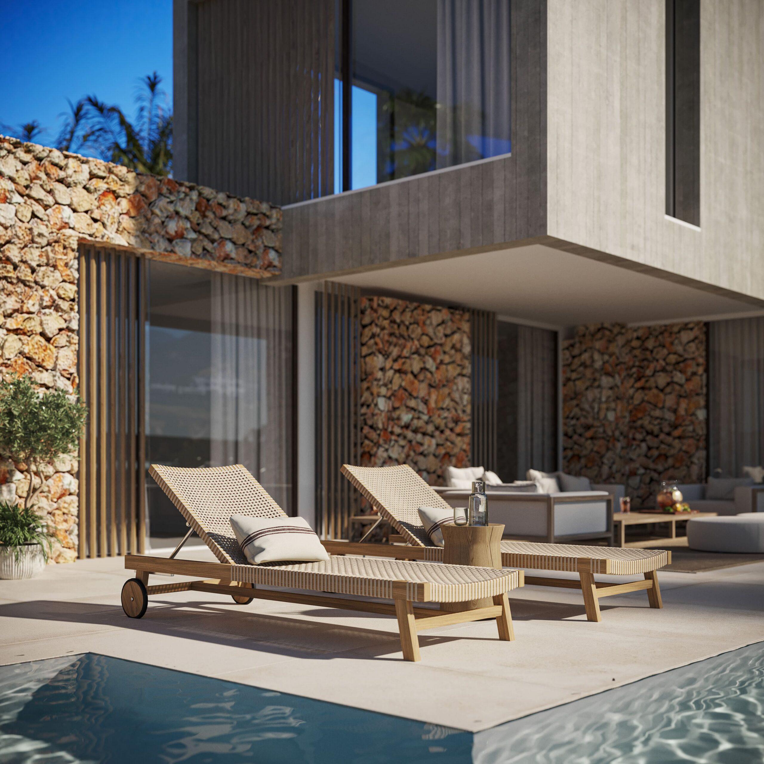 Double bedroom with built-in storage, Valle Del Sol villa, Jávea