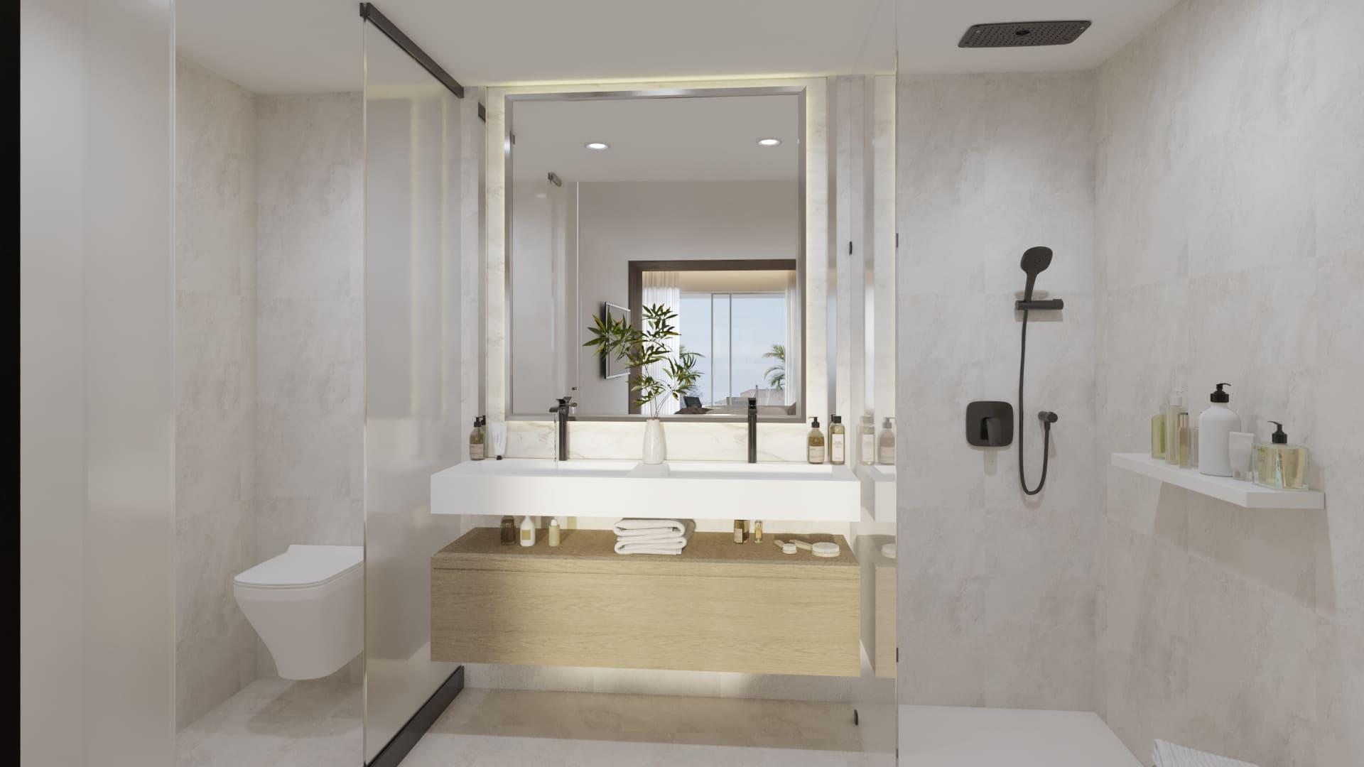 Kitchen with fitted units in 4-bedroom villa, El Higuerón, Fuengirola