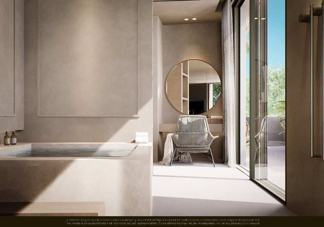Walk-in wardrobe area in 7-bedroom villa, Las Brisas, Marbella