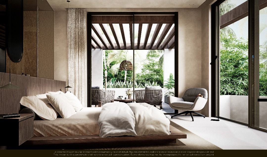 Second bedroom in new-build villa, Las Brisas, Marbella