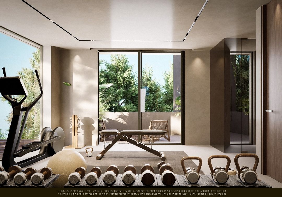 Front facade of 7-bedroom new-build villa, Las Brisas, Marbella