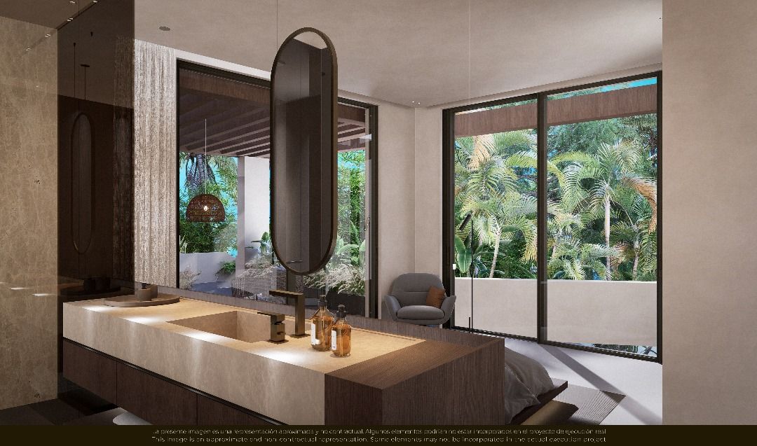 Covered terrace area of villa in Las Brisas, Marbella
