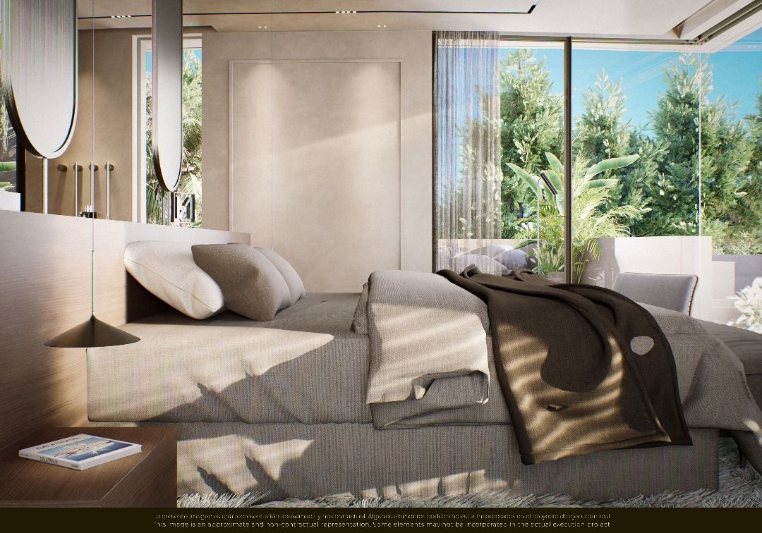 Garage or parking area in new-build villa, Las Brisas, Marbella