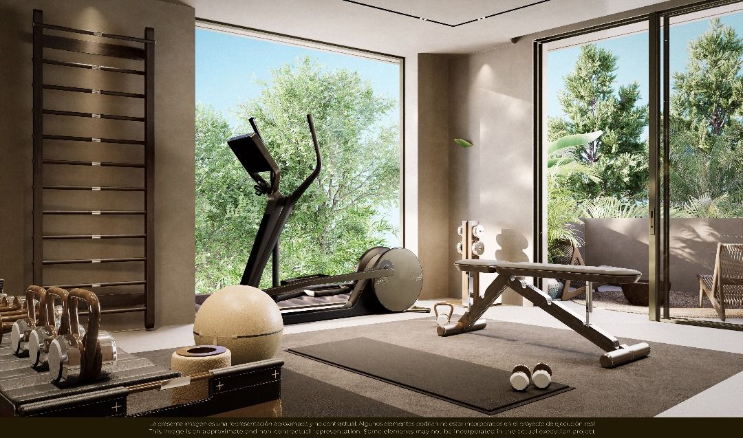 Ground-floor study or office, new-build villa, Las Brisas