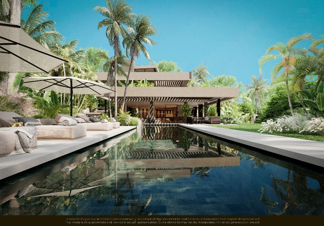 Bedroom window with garden outlook, Las Brisas villa